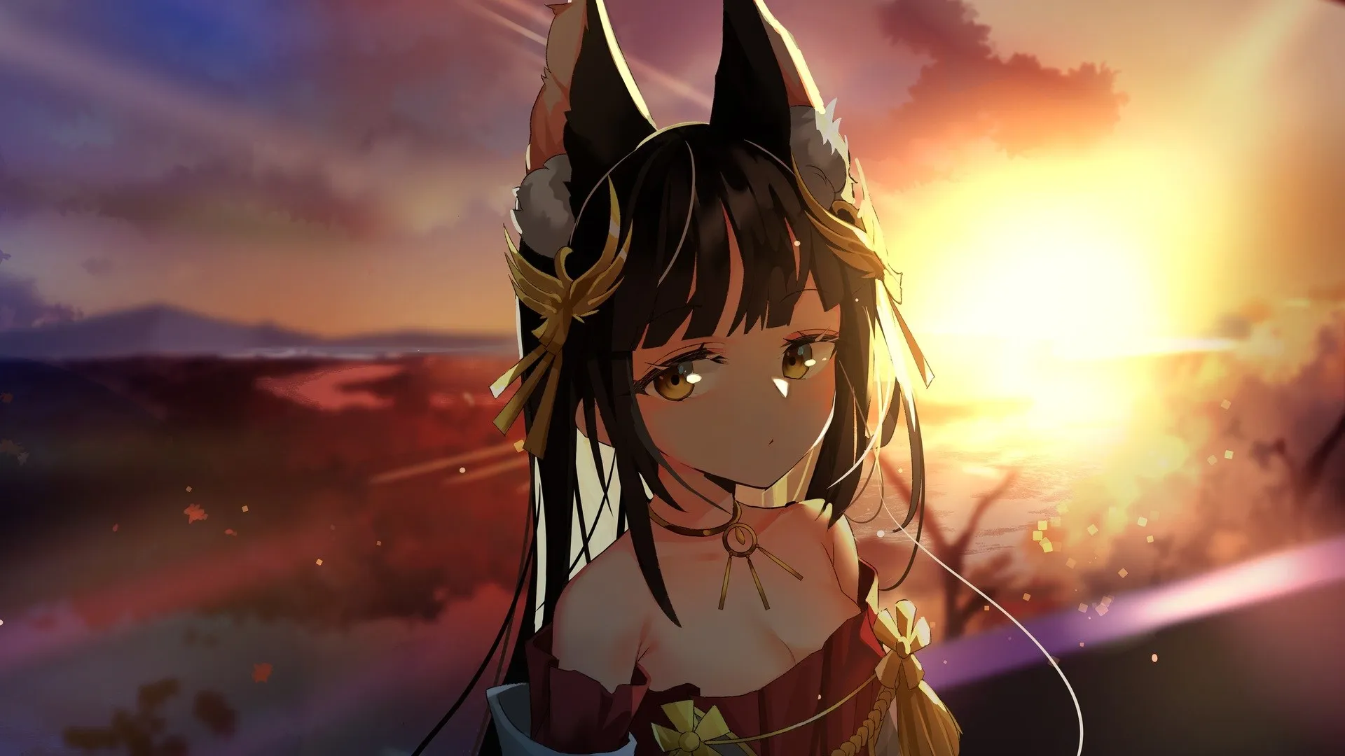 动漫 动漫女孩 插图 电脑壁纸 4K壁纸