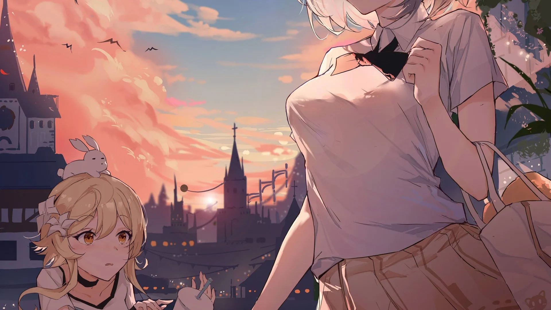 雅州 动漫 动漫女孩 原神 手机壁纸 4K壁纸