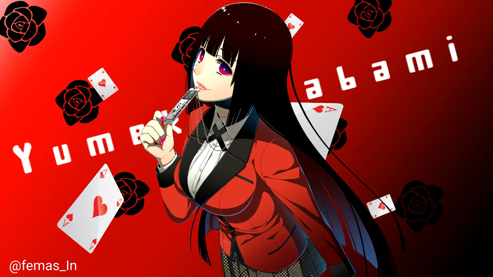 动漫女孩 校服 电脑壁纸 4K壁纸