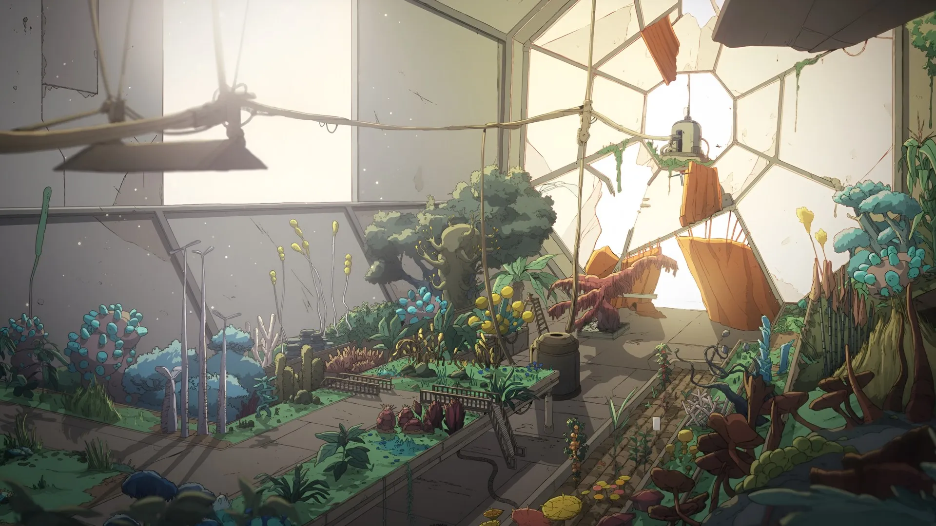 植物 温室 数字艺术 电脑壁纸 4K壁纸