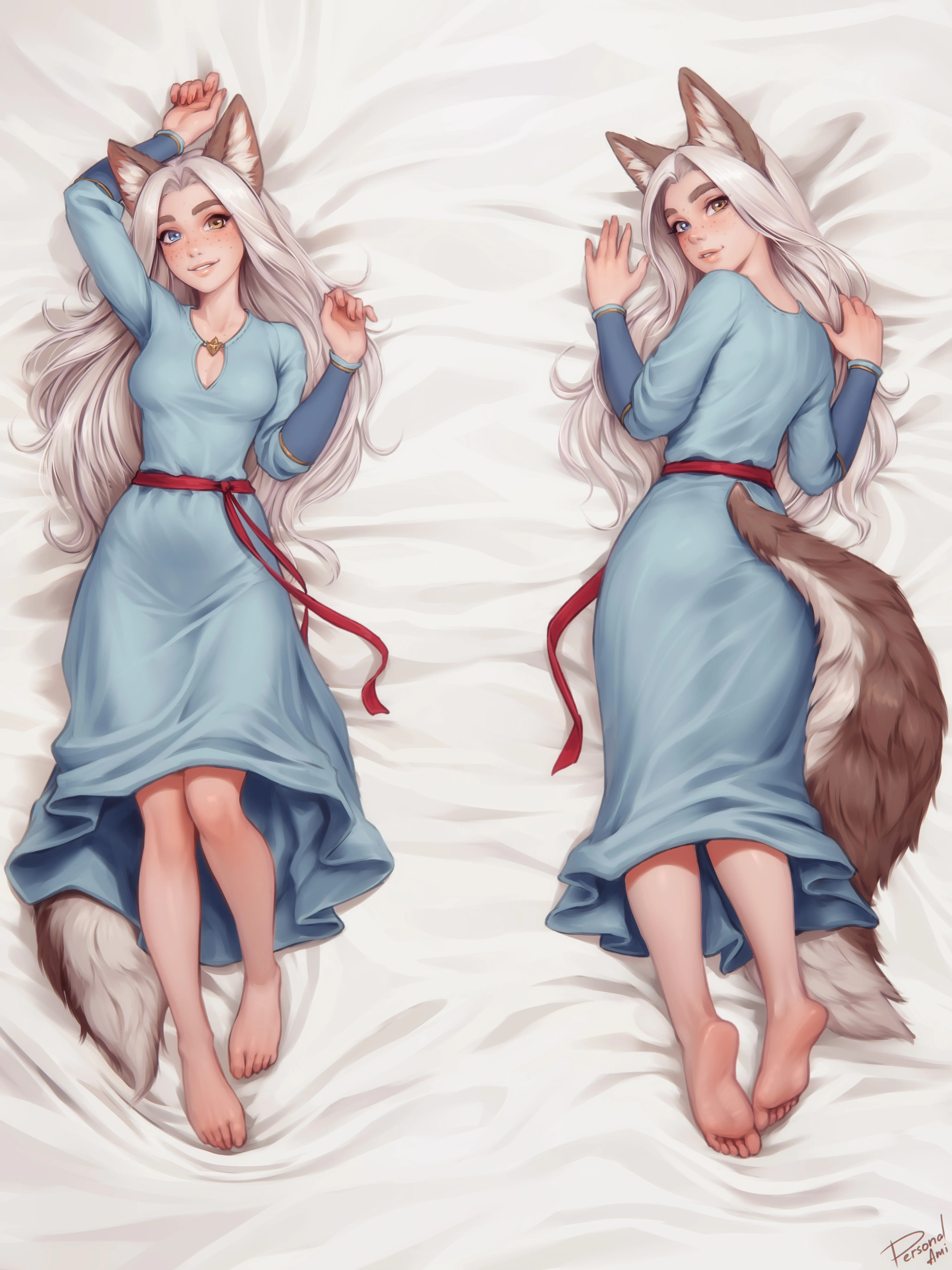 朋友 原创 角色 幻想 女孩 异瞳 动漫 女孩 艺术品 绘画 手机壁纸 4K壁纸