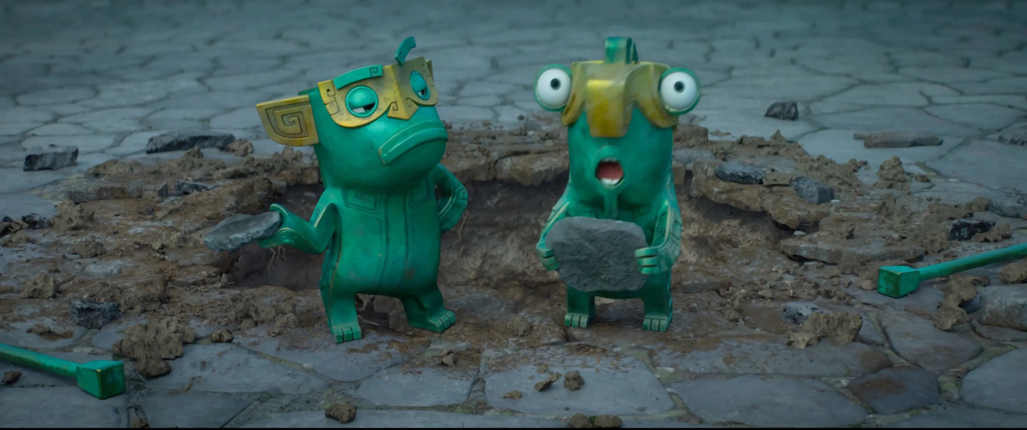 哪吒 魔童闹海 结界兽 带鱼屏 2K壁纸