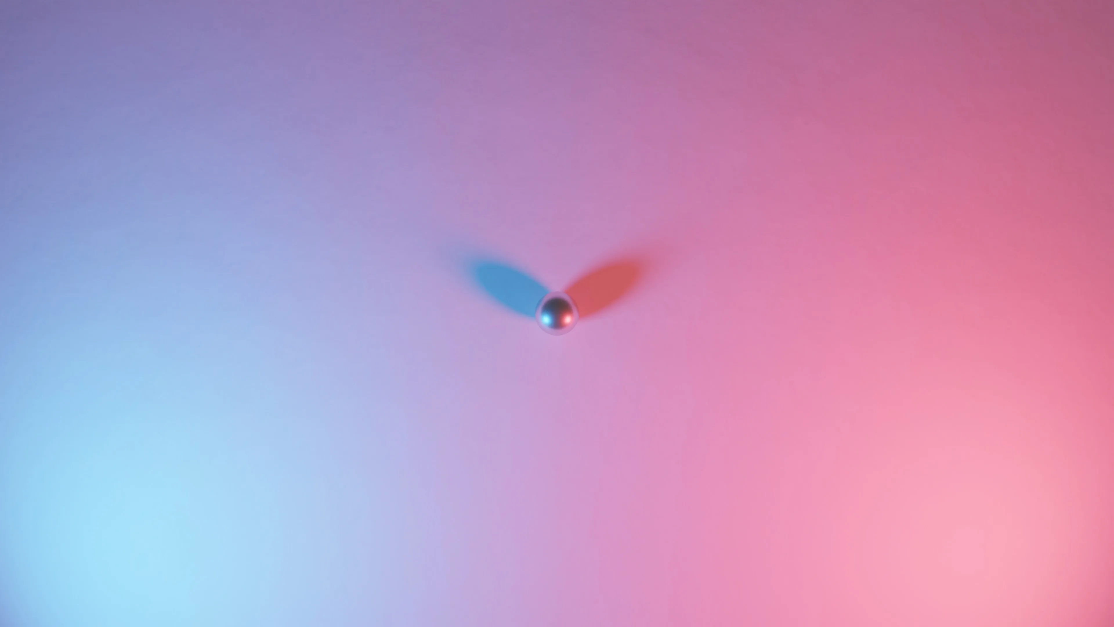 数字艺术 抽象 球体 灯光 渐变 极简主义 简单背景 粉红色 电脑壁纸 4K壁纸