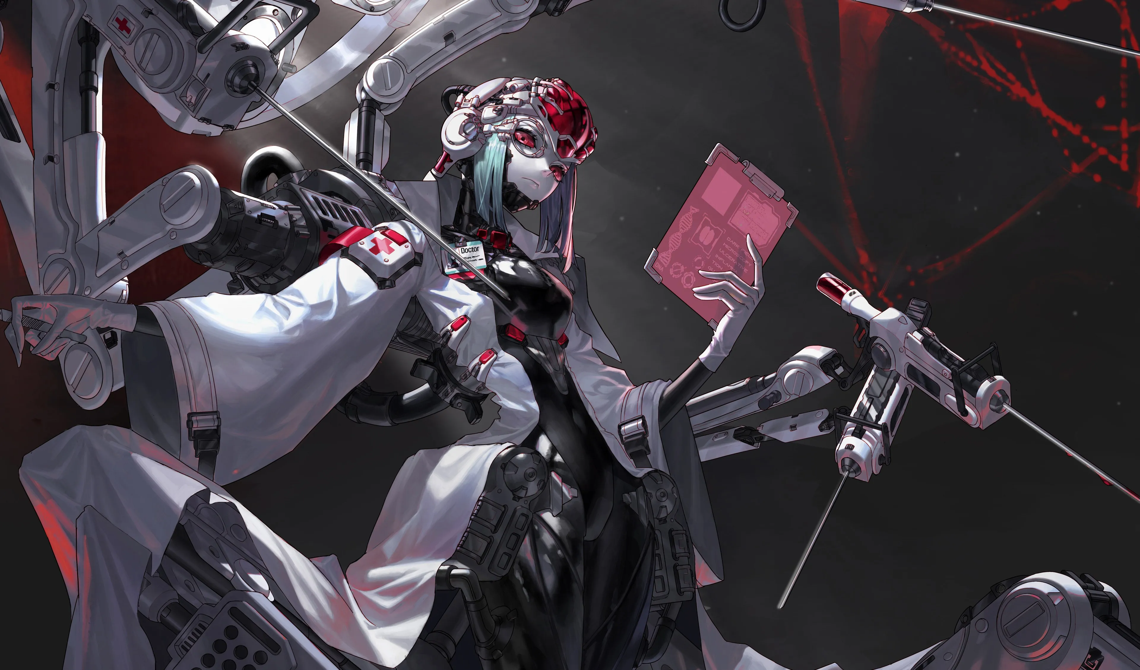 动漫 机甲 科幻 游戏 战斗 暗黑 电脑壁纸 4K壁纸