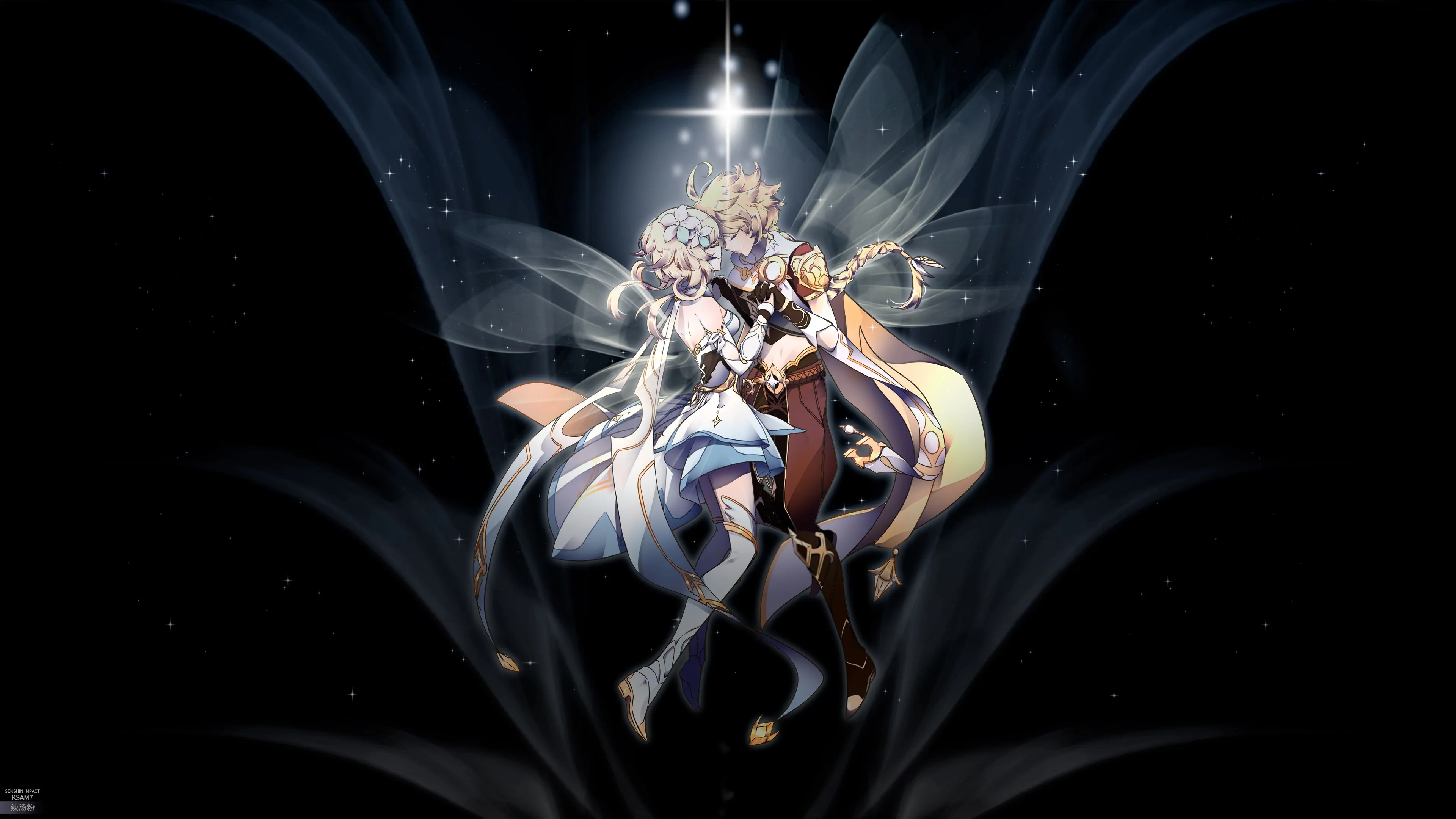 游戏CG 角色 原神 鲁明 以太 游戏 女孩 电脑壁纸 4K壁纸