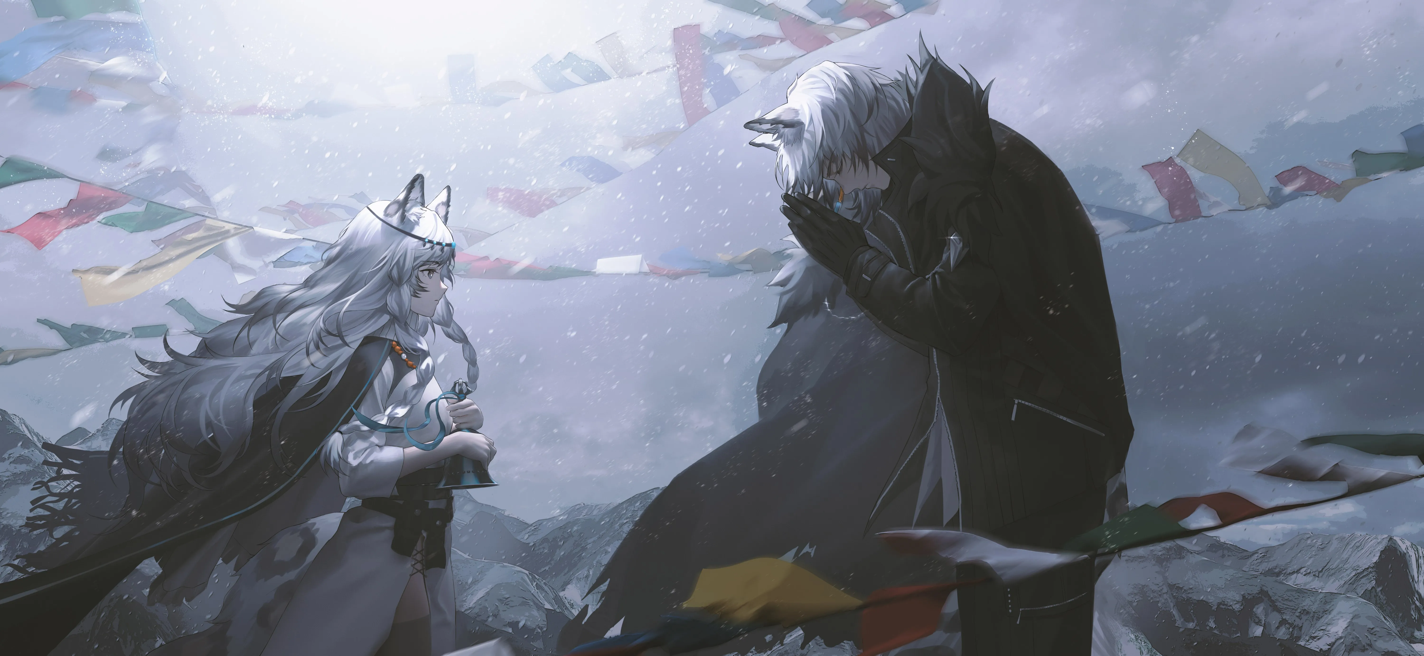 动漫 动漫女孩 明日方舟 4K壁纸