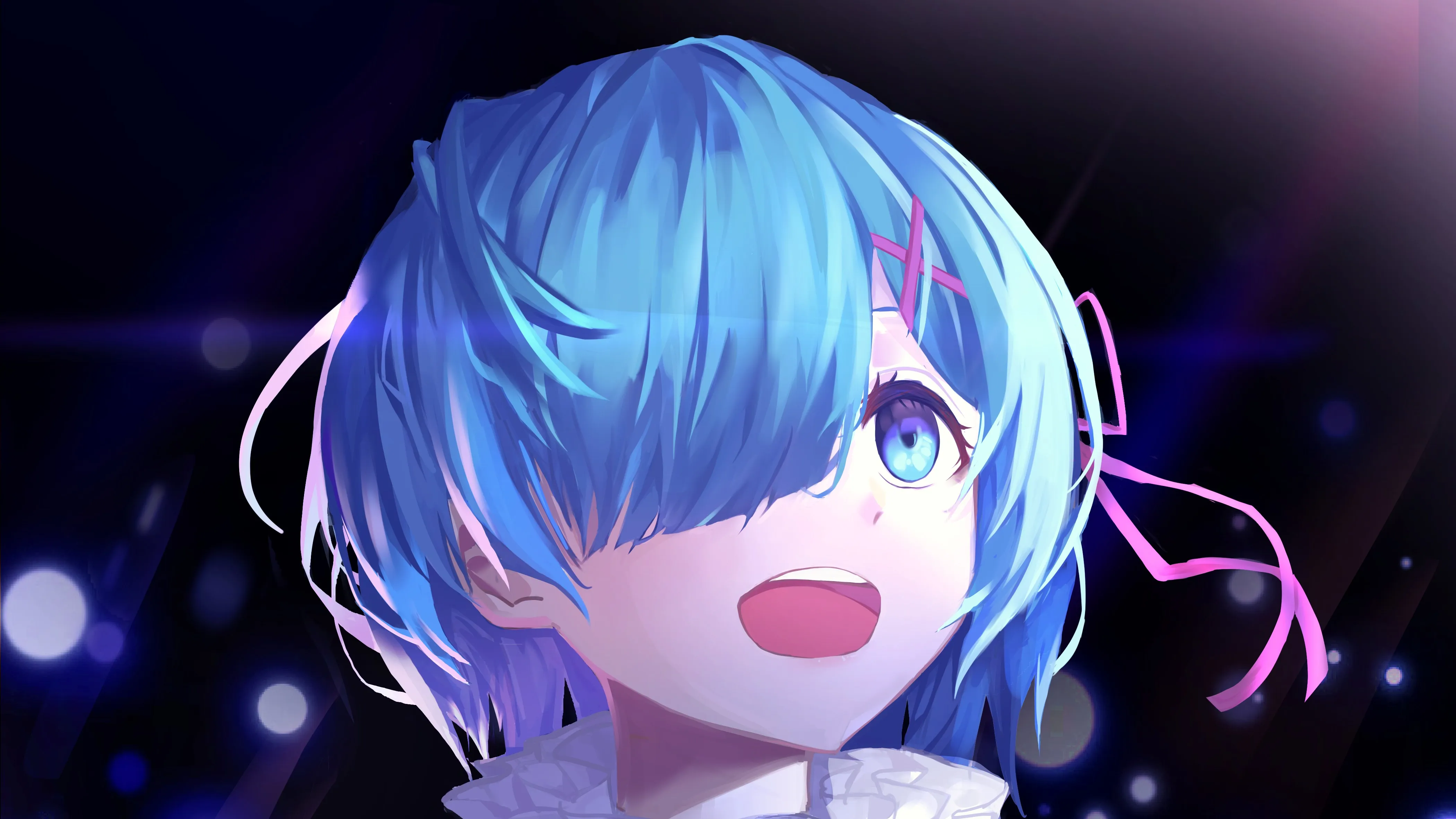 从零开始的异世界生活 动漫女孩 动漫 蕾姆 4K壁纸