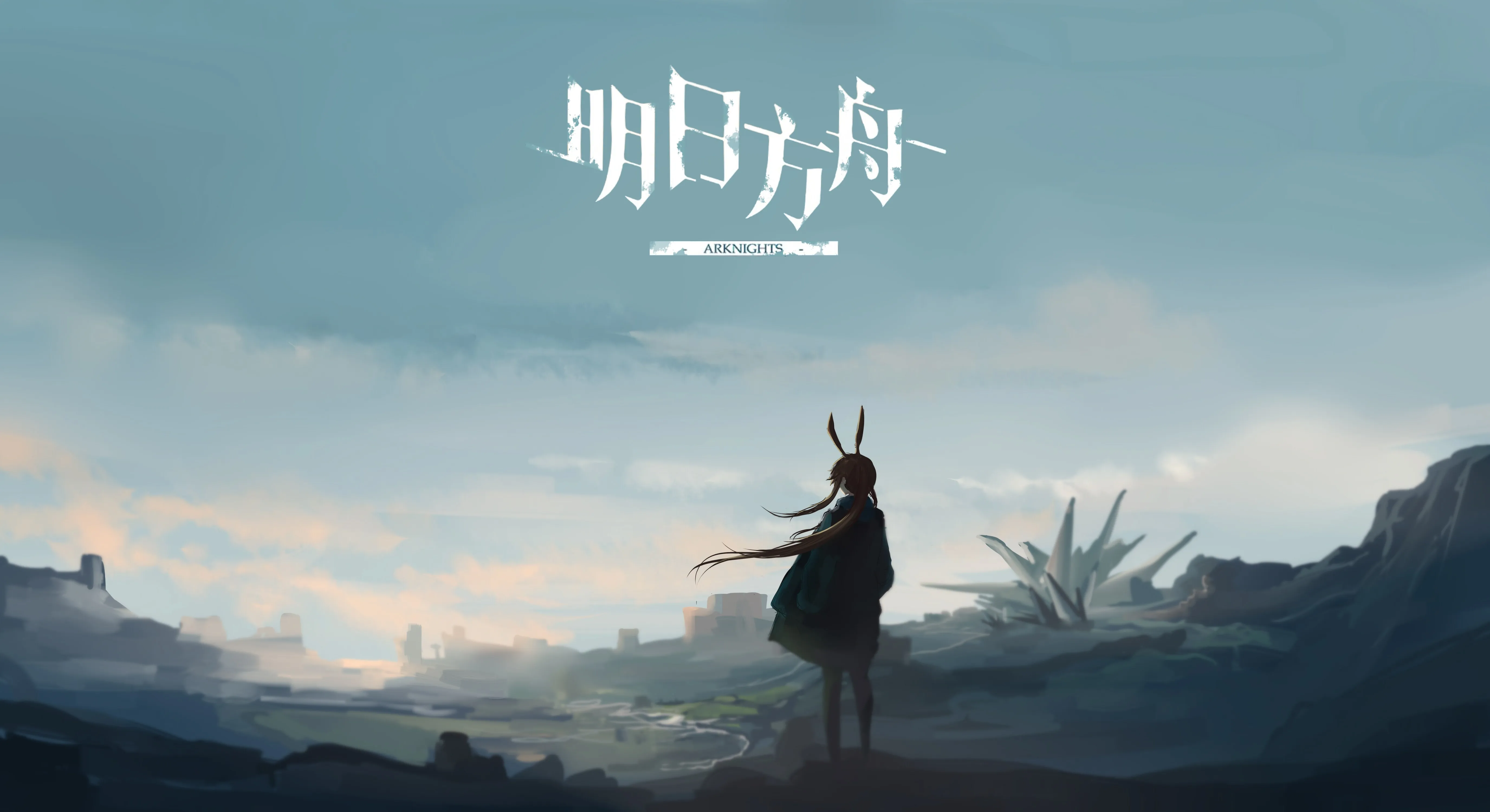 明星 动漫 女孩 AI艺术 肖像 明日方舟 4K壁纸