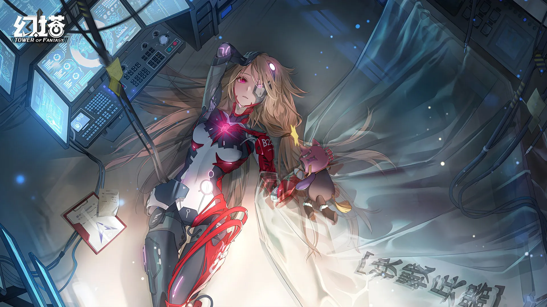 复仇女神 幻想之塔 动漫女孩 科技 机甲女孩