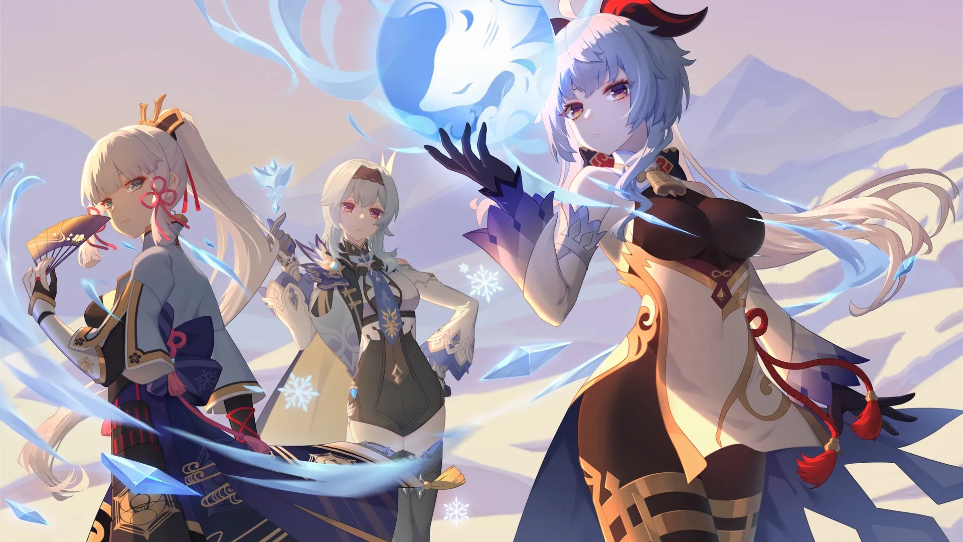 动漫 动漫女孩 原神 感宇 尤拉 电脑壁纸 8K壁纸