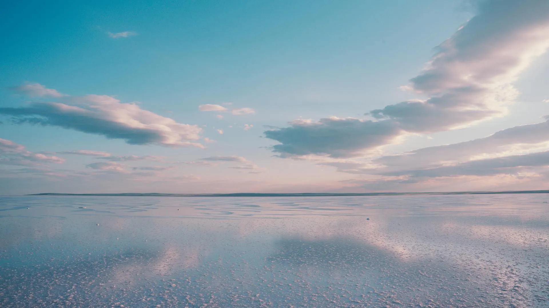 自然 云 风景 湖泊 盐湖 土耳其 电脑壁纸 4K壁纸