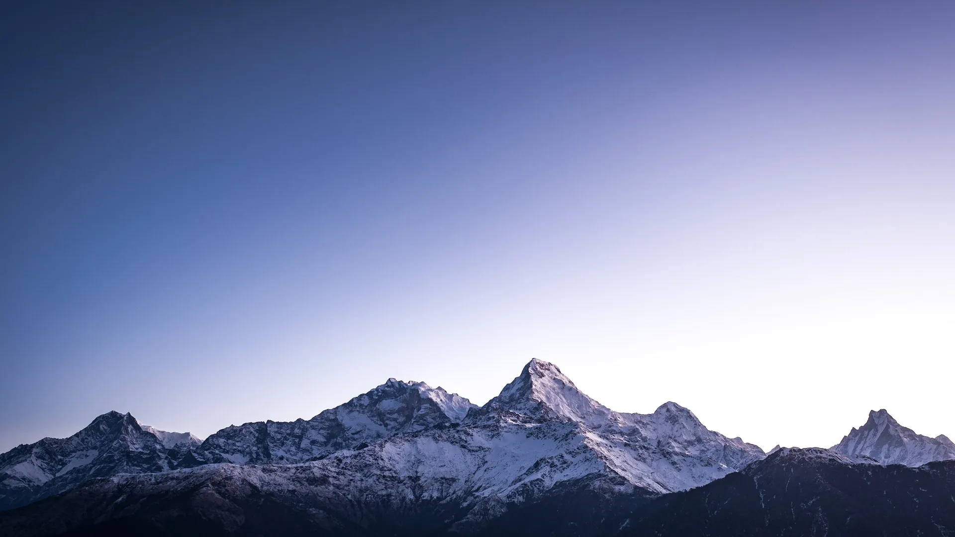 风景 自然 山 雪 天空 电脑壁纸 4K壁纸