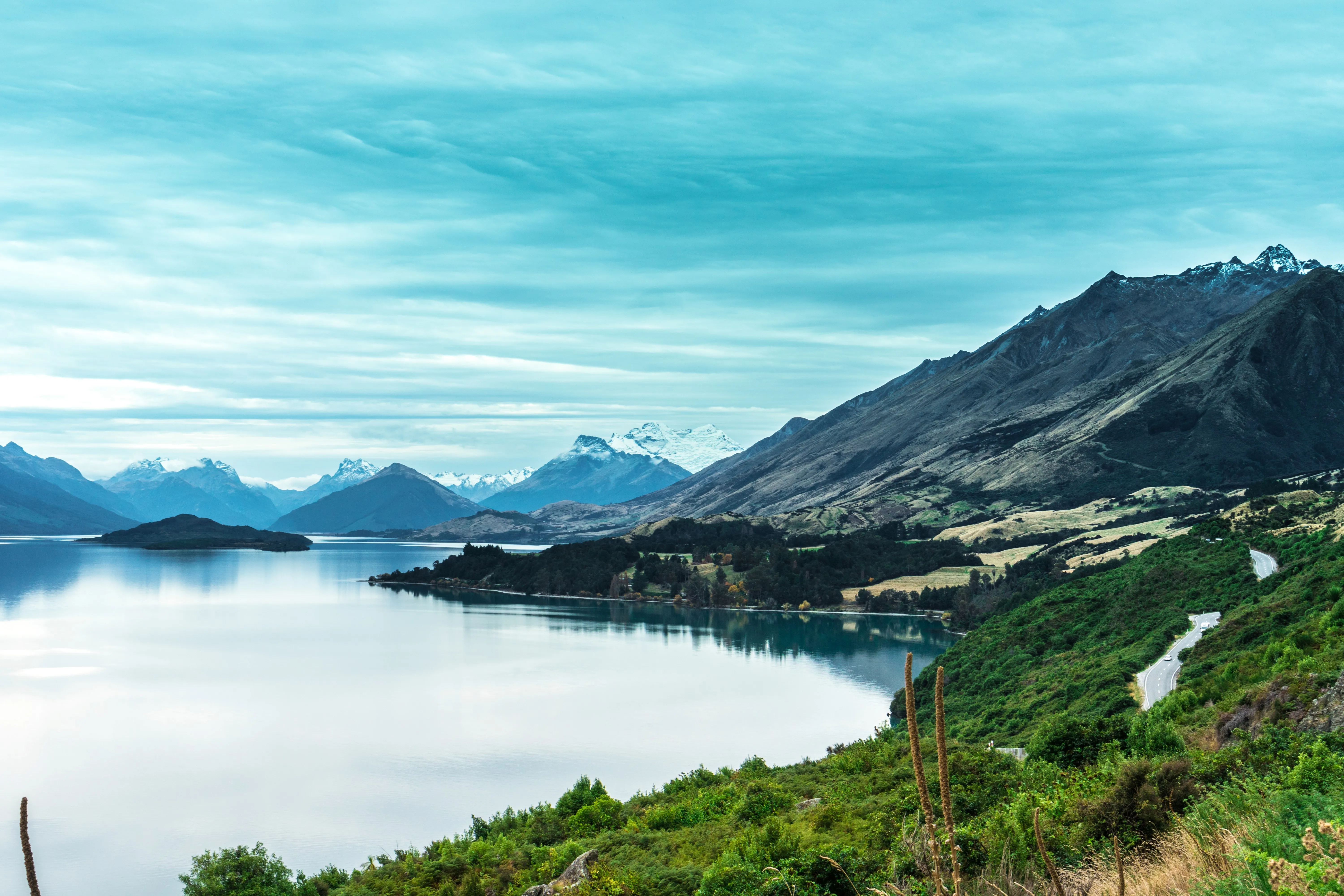 风景 秋天 自然 丘陵 山脉 电脑壁纸 4K壁纸