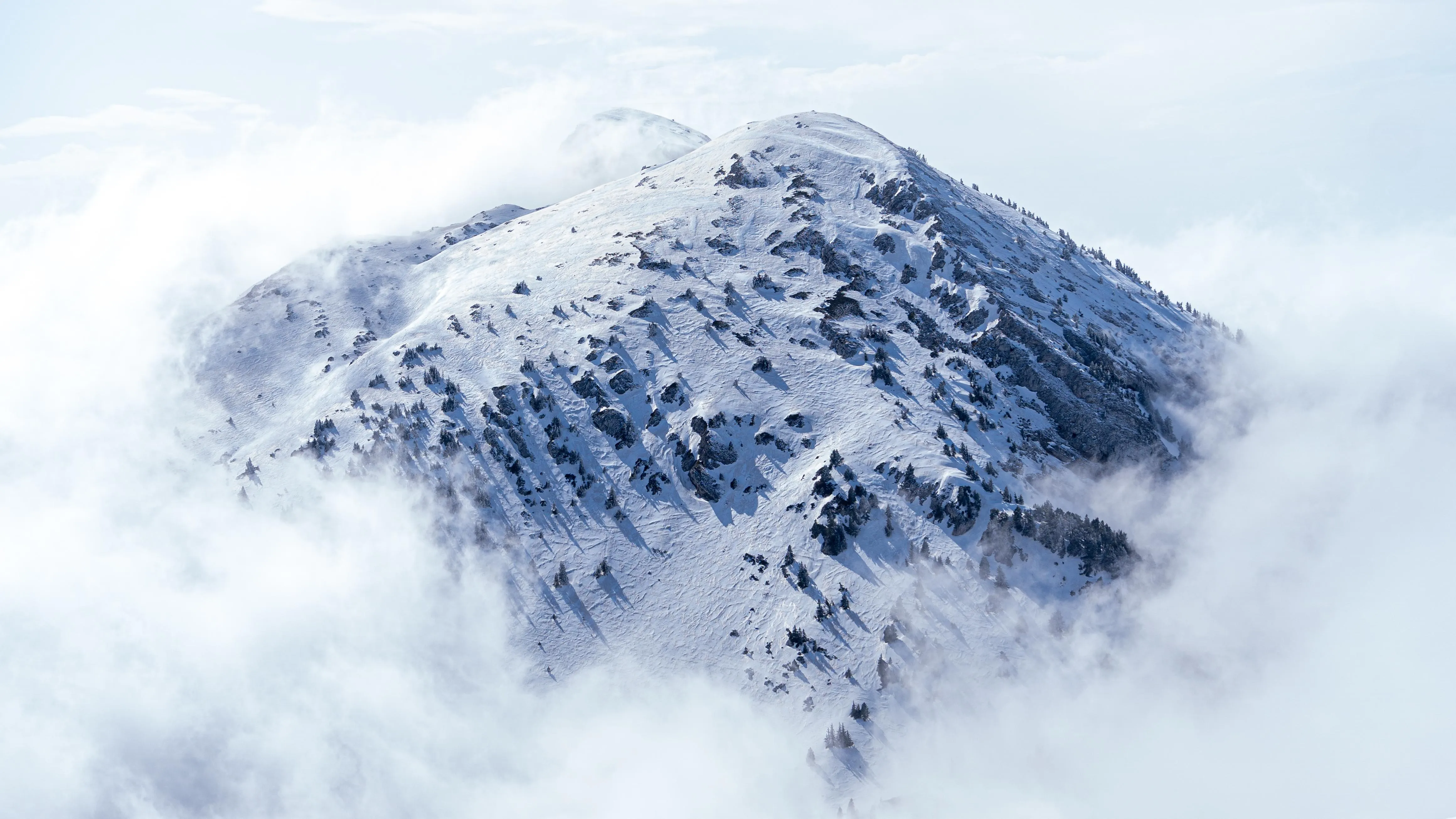 自然 云 风景 雪  电脑壁纸 4K壁纸