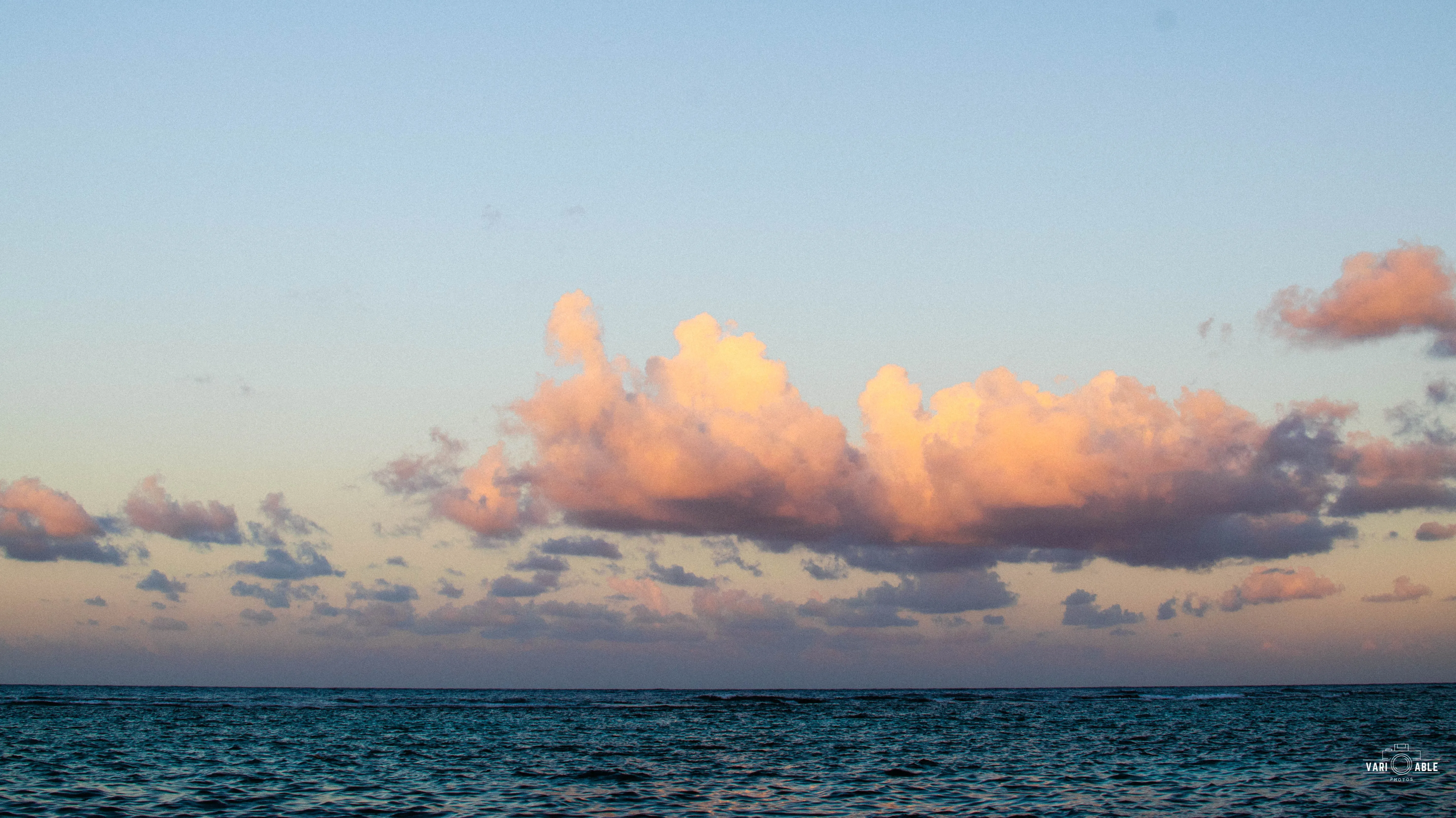水 蓝 海 云 暮色 地平线 户外 自然 电脑壁纸 4K壁纸