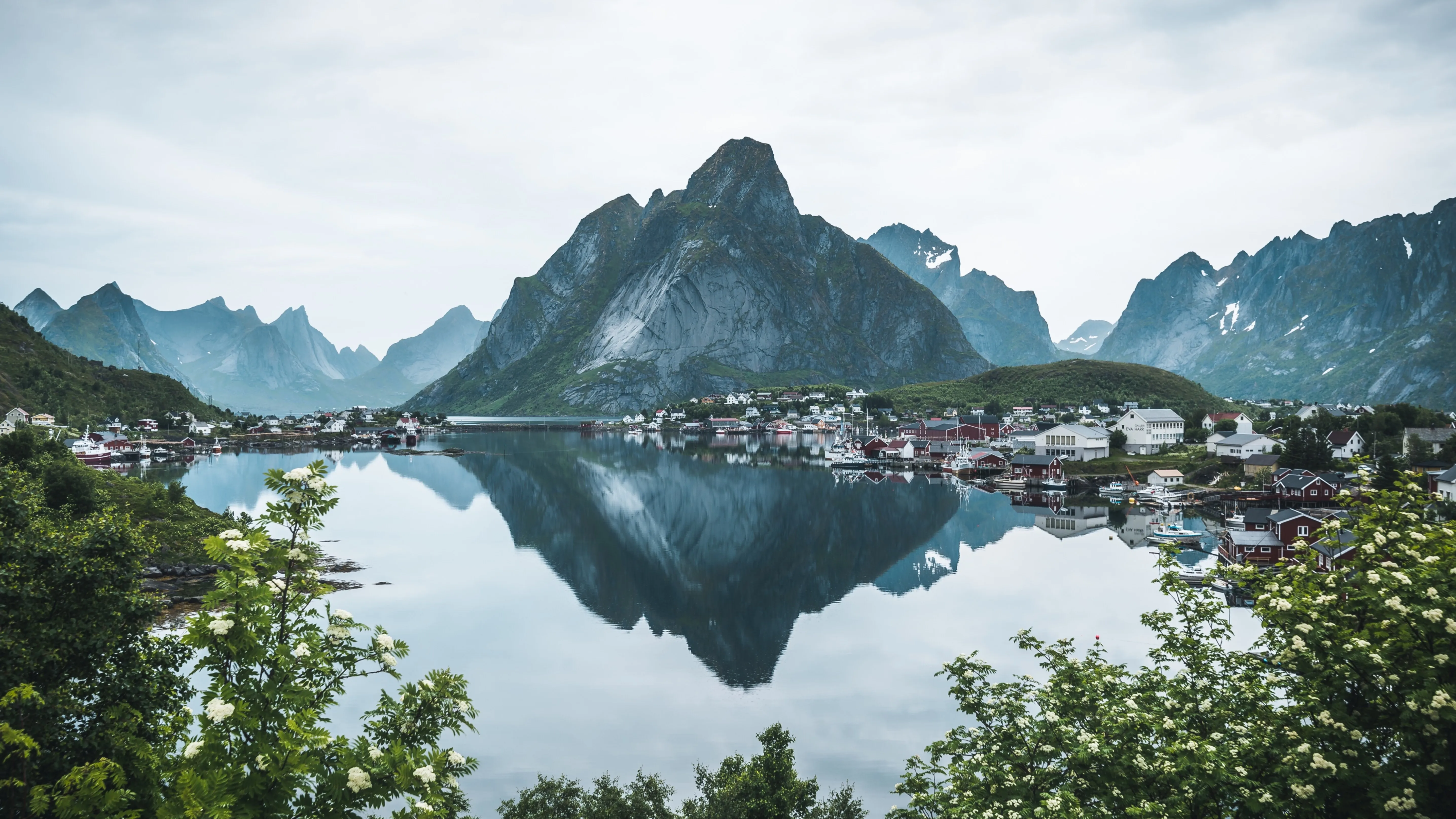 风景 自然 山脉 群岛 4K壁纸