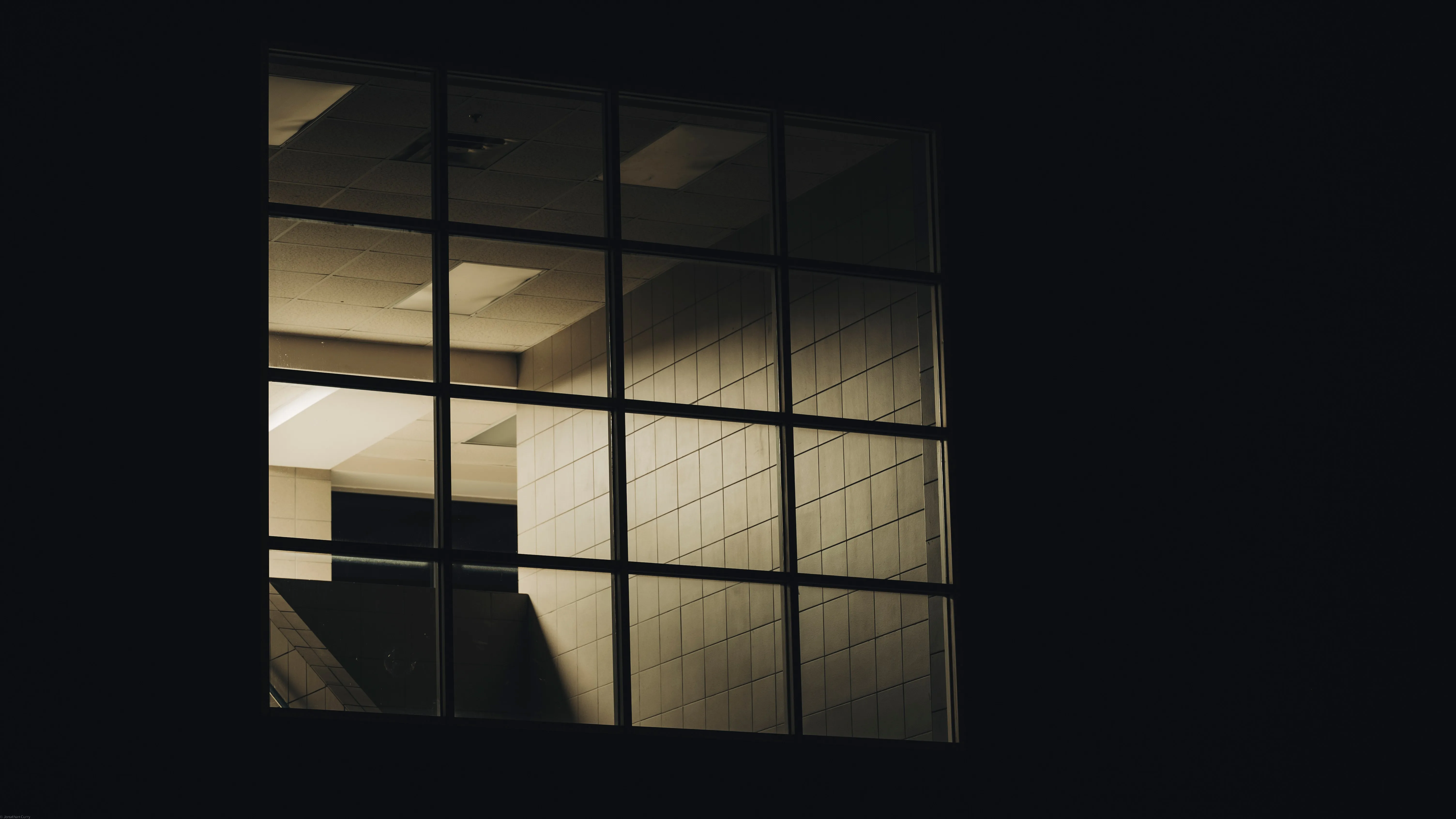 摄影 极简 黑暗 抽象 城市 建筑 单色 4K壁纸