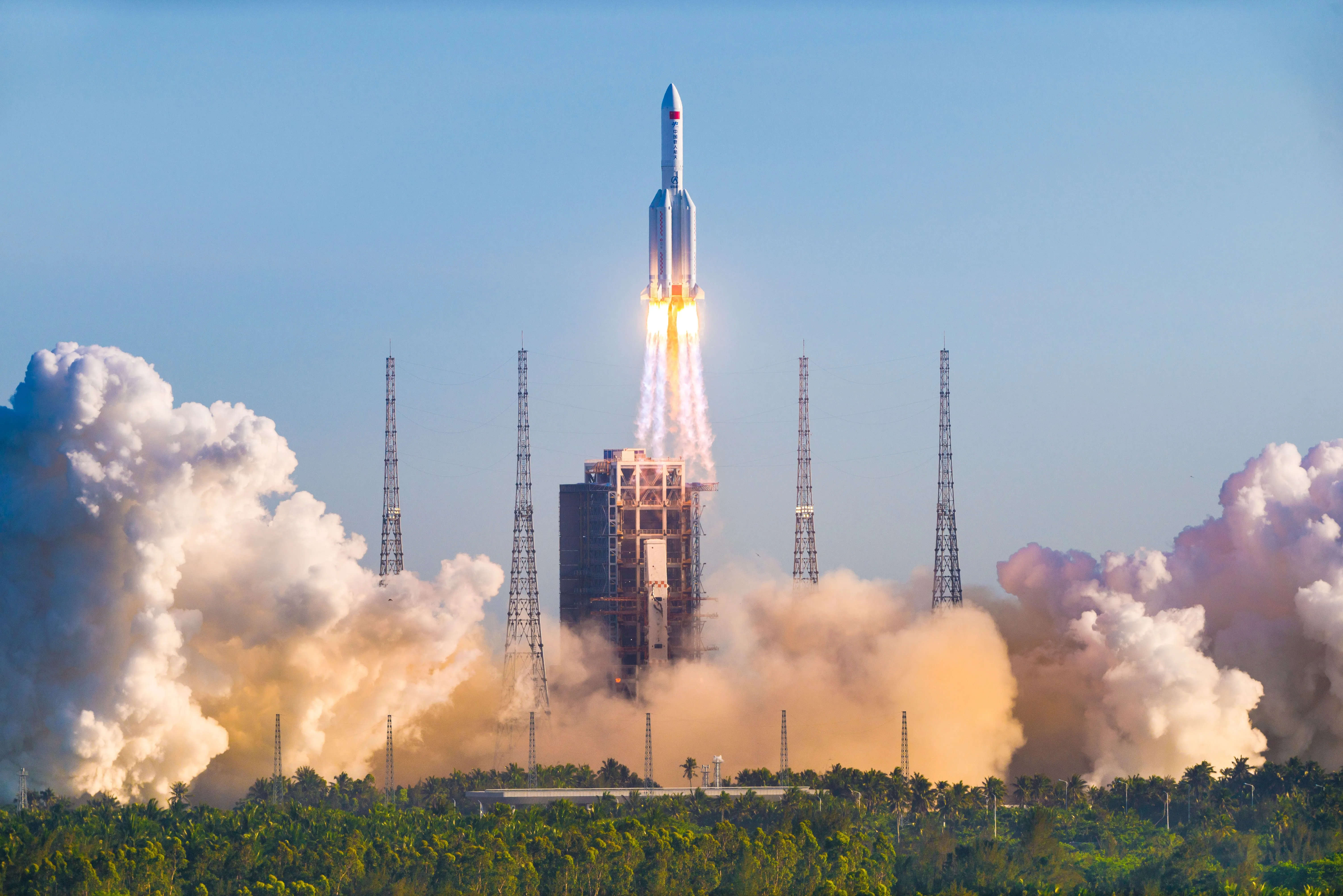 火箭 科技 军事 机械 运载火箭 发射 电脑壁纸 4K壁纸