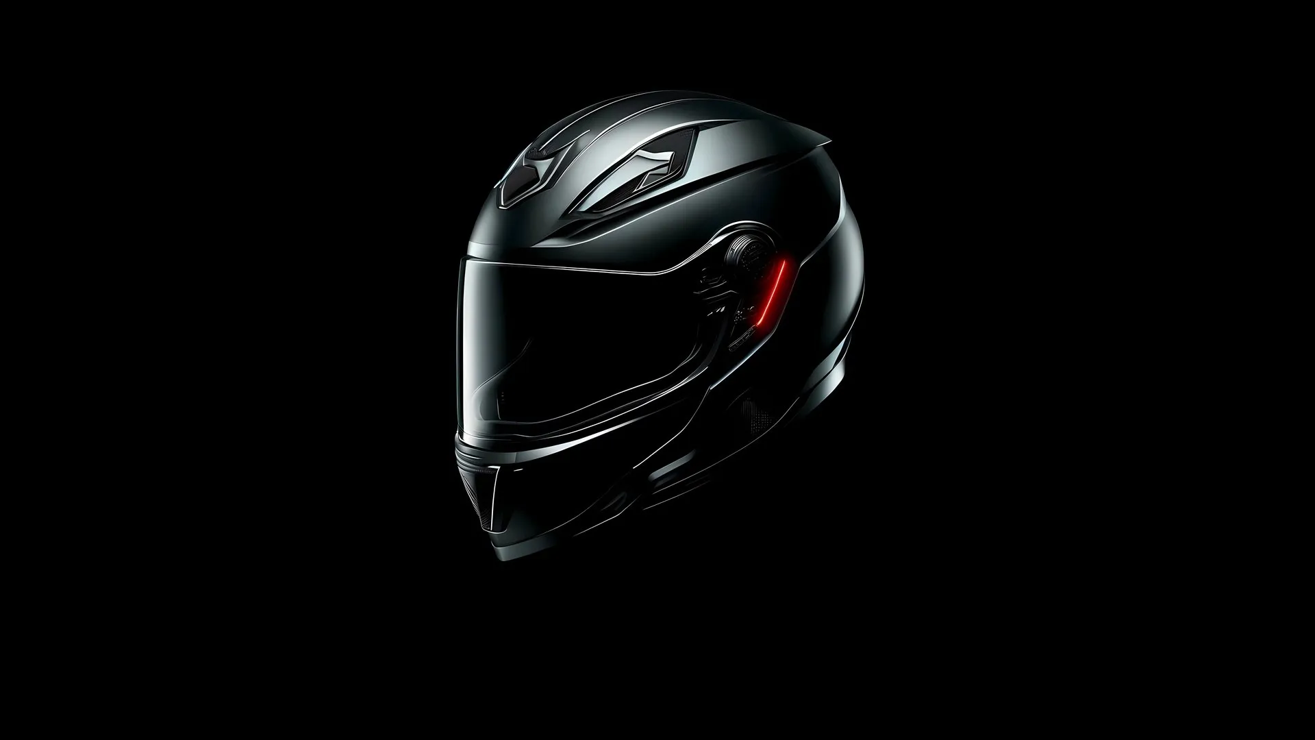 黑色 头盔 红色 极简主义 电脑壁纸 4K壁纸