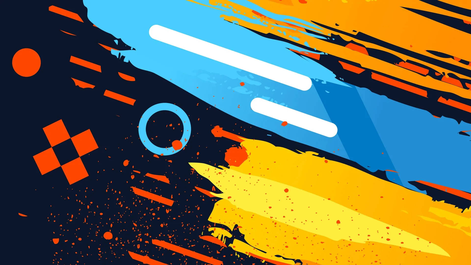 抽象 五颜六色 条纹 几何图形 电脑壁纸 4K壁纸