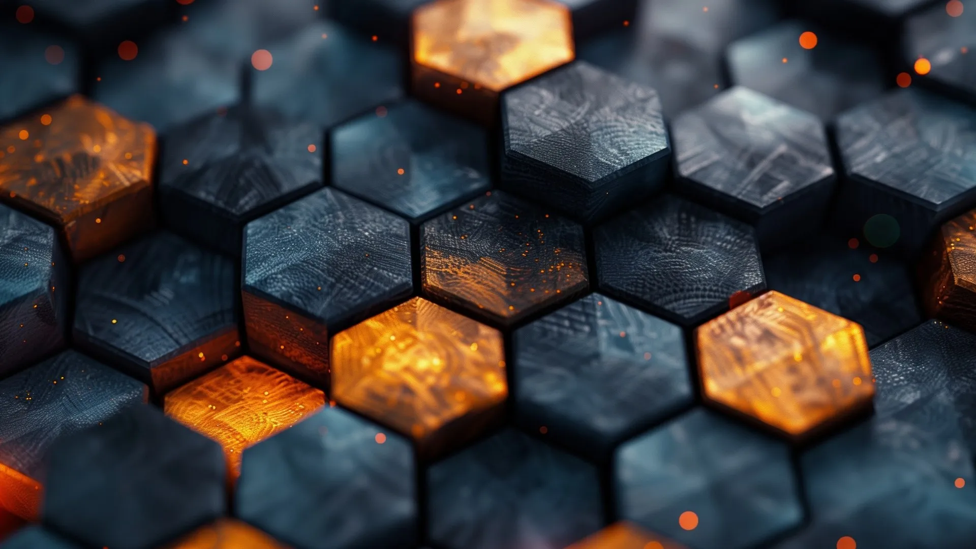 抽象 发光 图案 金属 电脑壁纸 4K壁纸