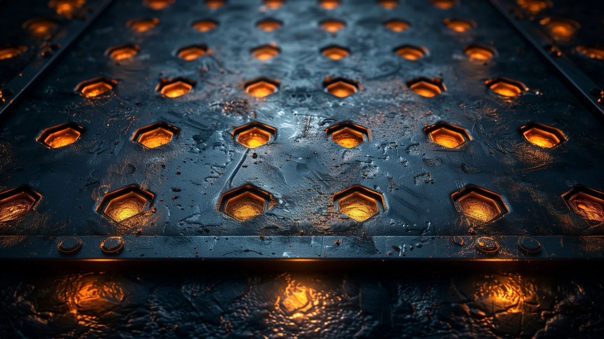 抽象 发光 图案 金属 电脑壁纸 4K壁纸