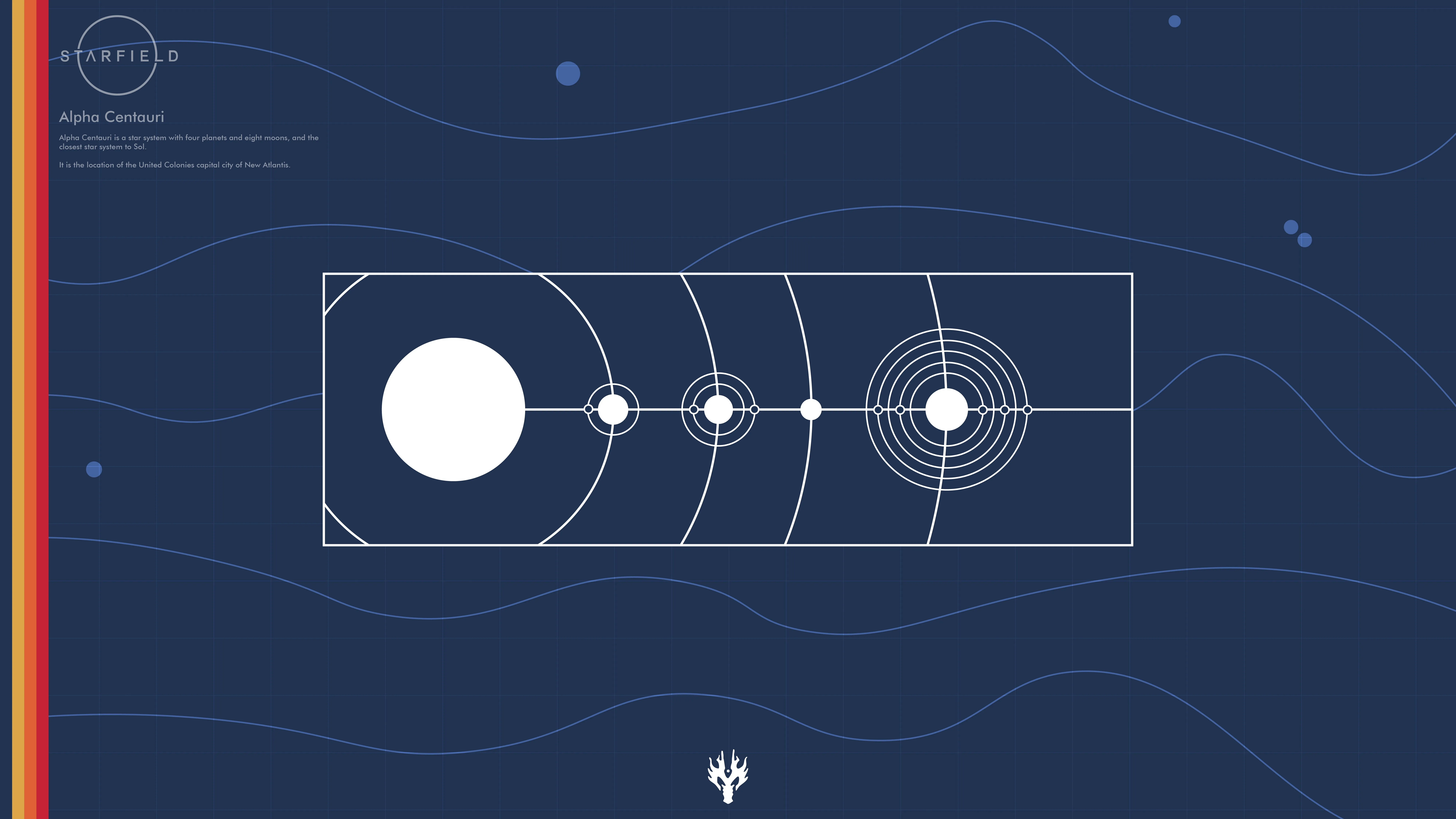 游戏CG 简单的背景 AI艺术 极简主义 蓝色背景 8K壁纸