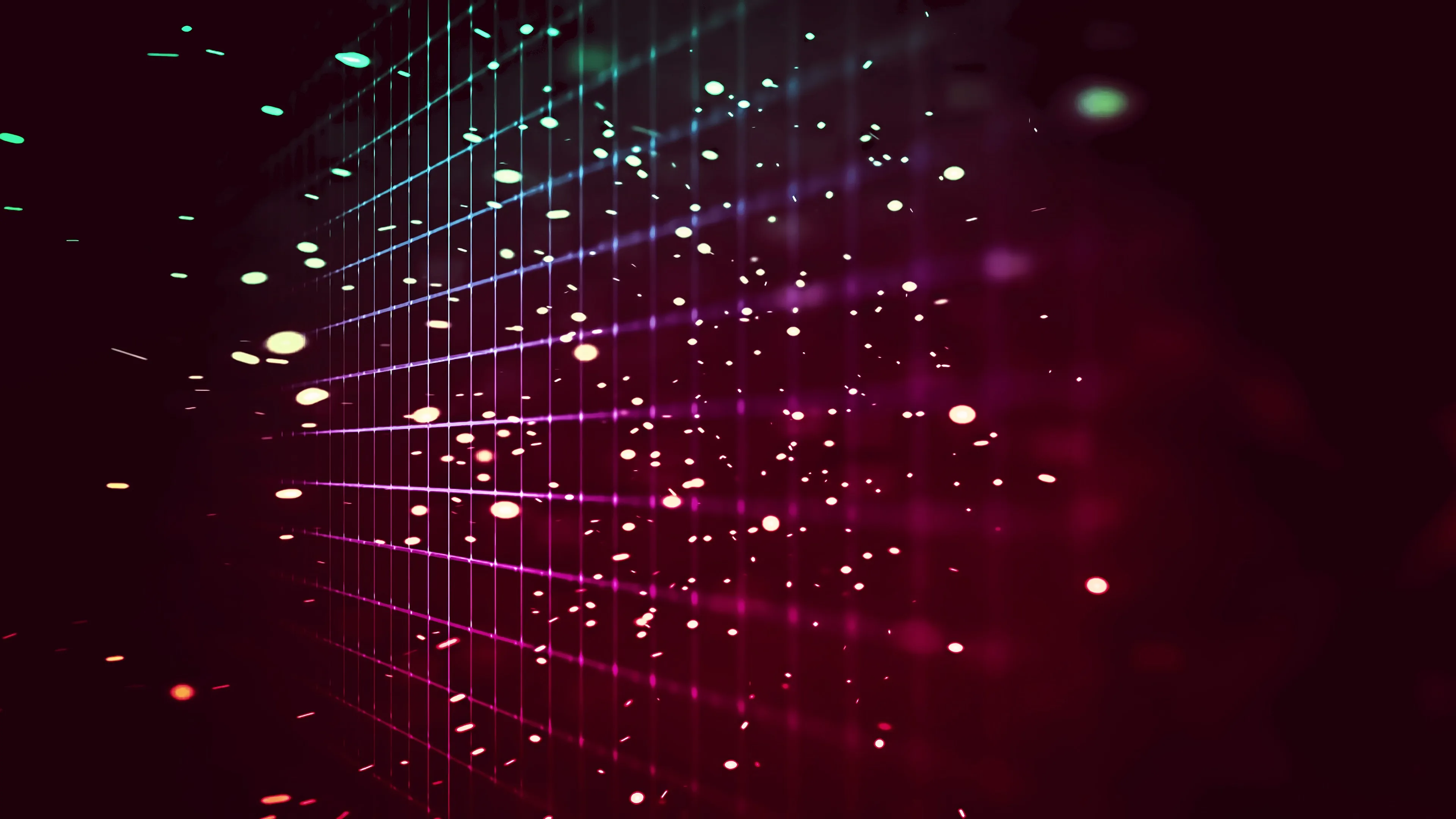 抽象 AI艺术 极简主义 简单背景 网格 火花 4K壁纸
