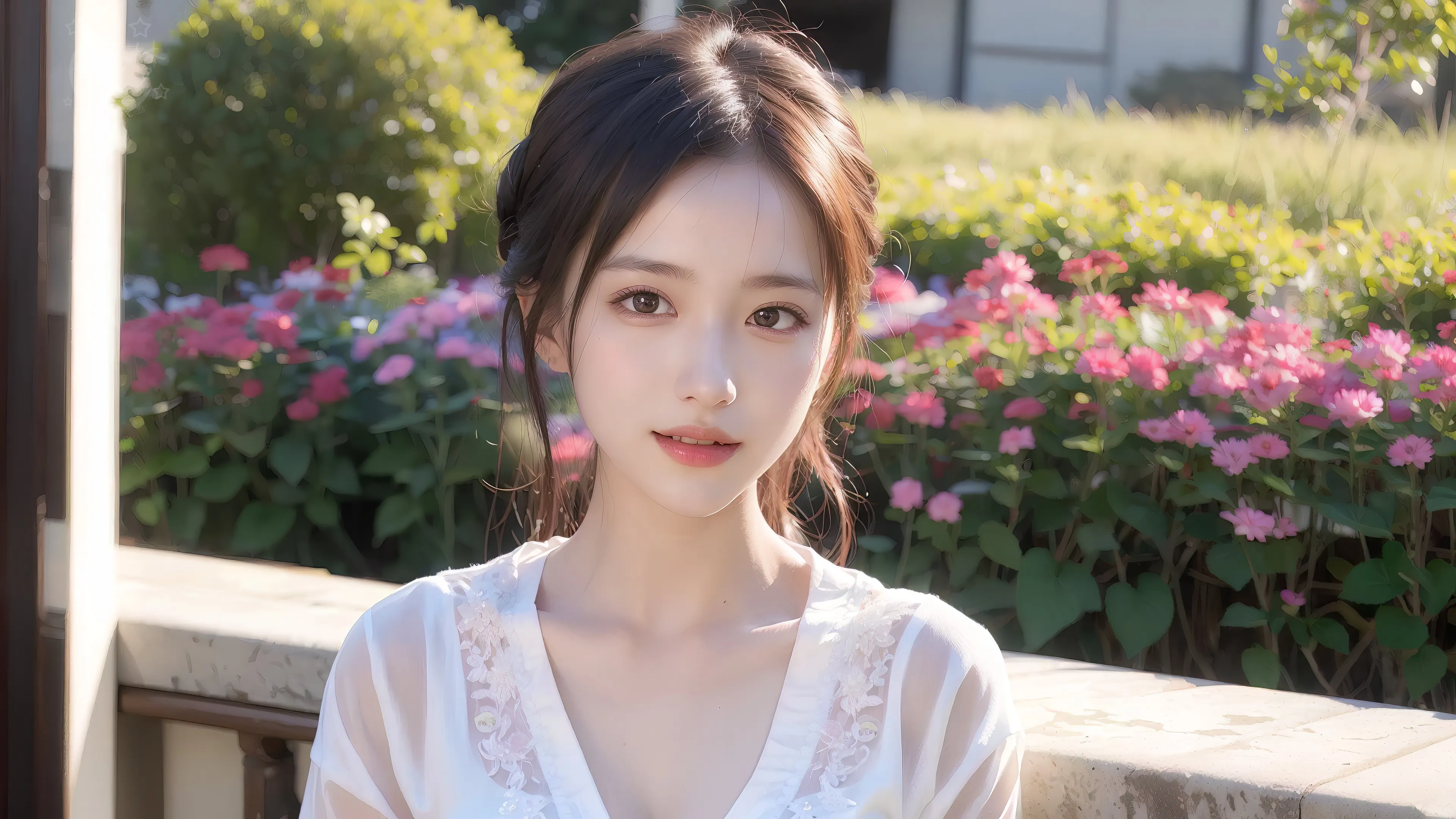 AI艺术 女生 可爱 美丽 风景 电脑壁纸 4K壁纸