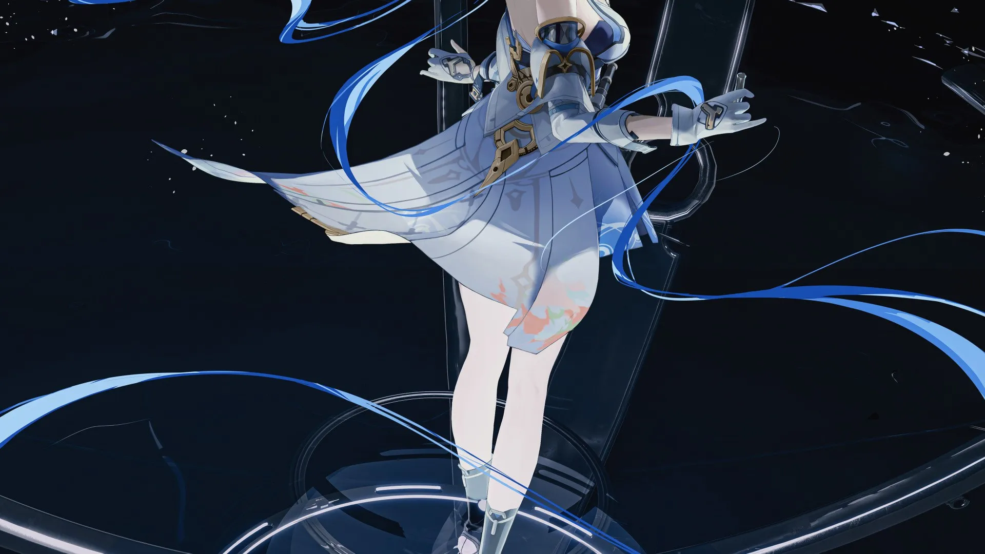 站立 高跟鞋 动漫 动漫女孩 手机壁纸 4K壁纸