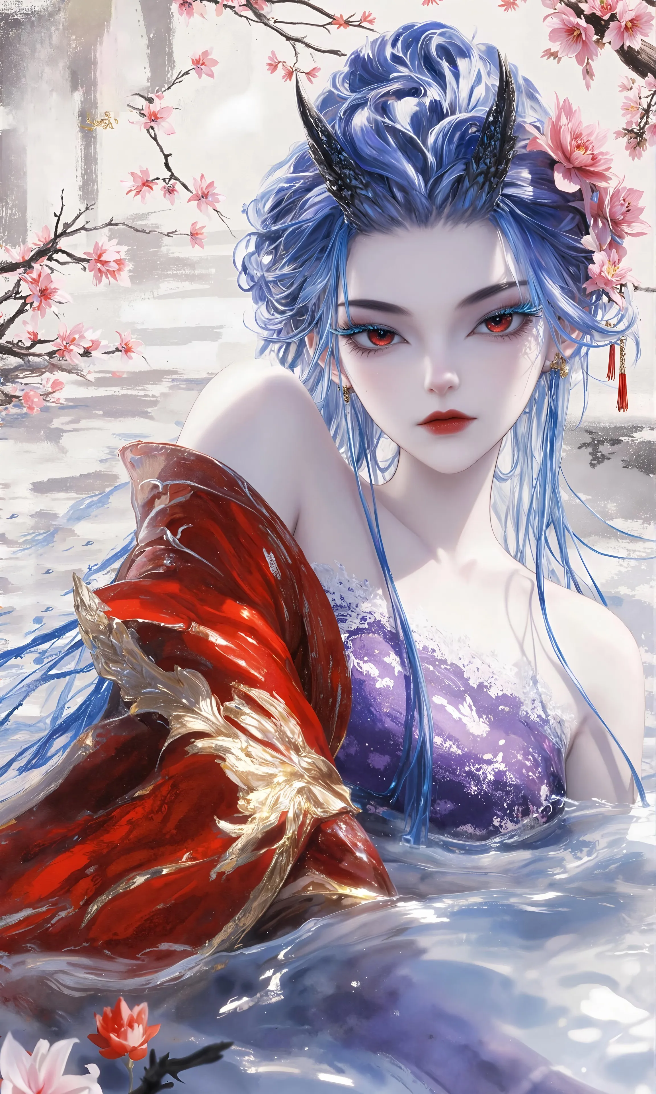 敖闰 姑姑 4K 高清 手机 壁纸 图片 哪吒 魔童闹海 手机壁纸 1080P壁纸