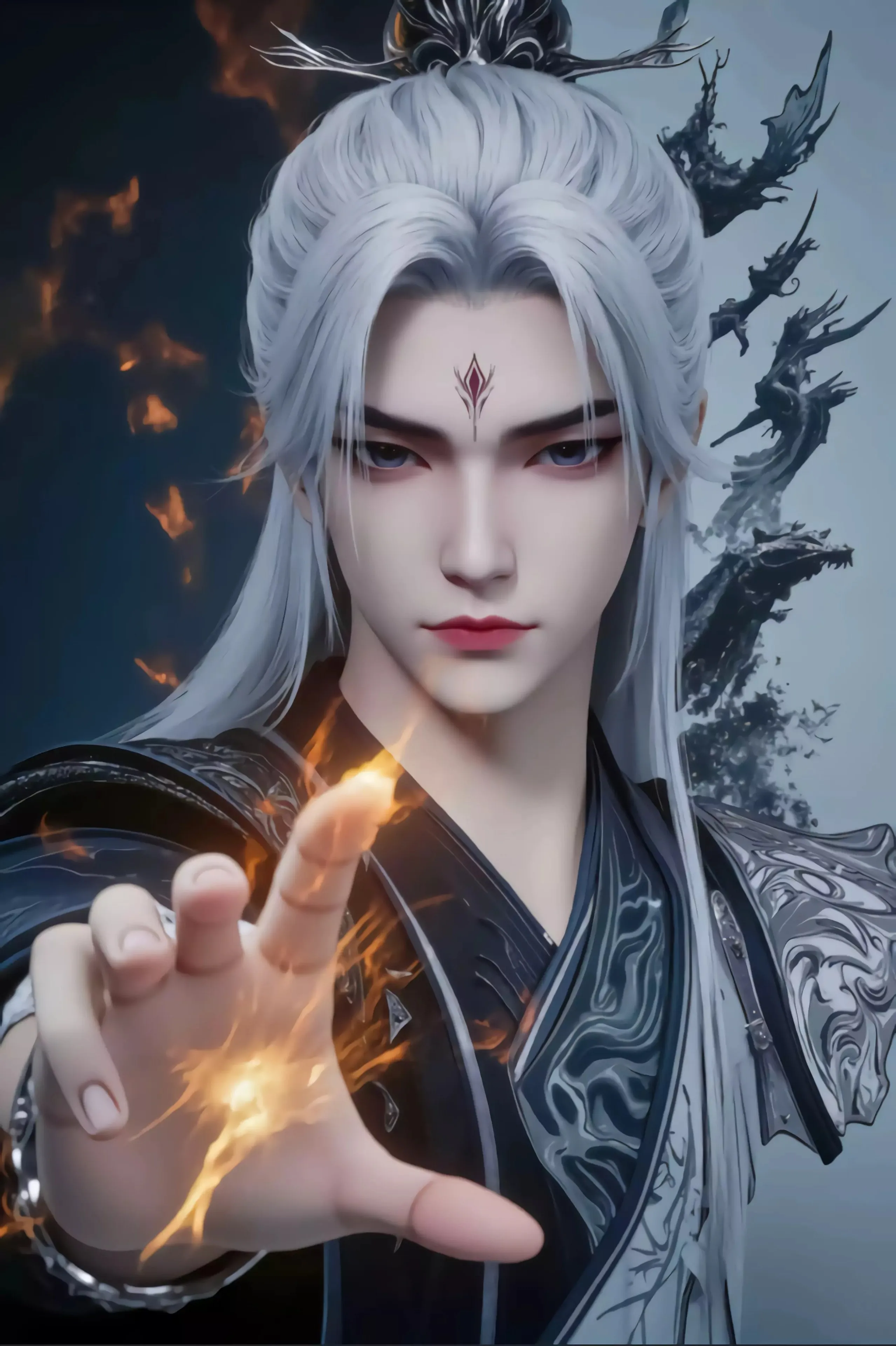 仙逆 王林 4K 全屏 手机壁纸 图片 手机壁纸 1080P壁纸