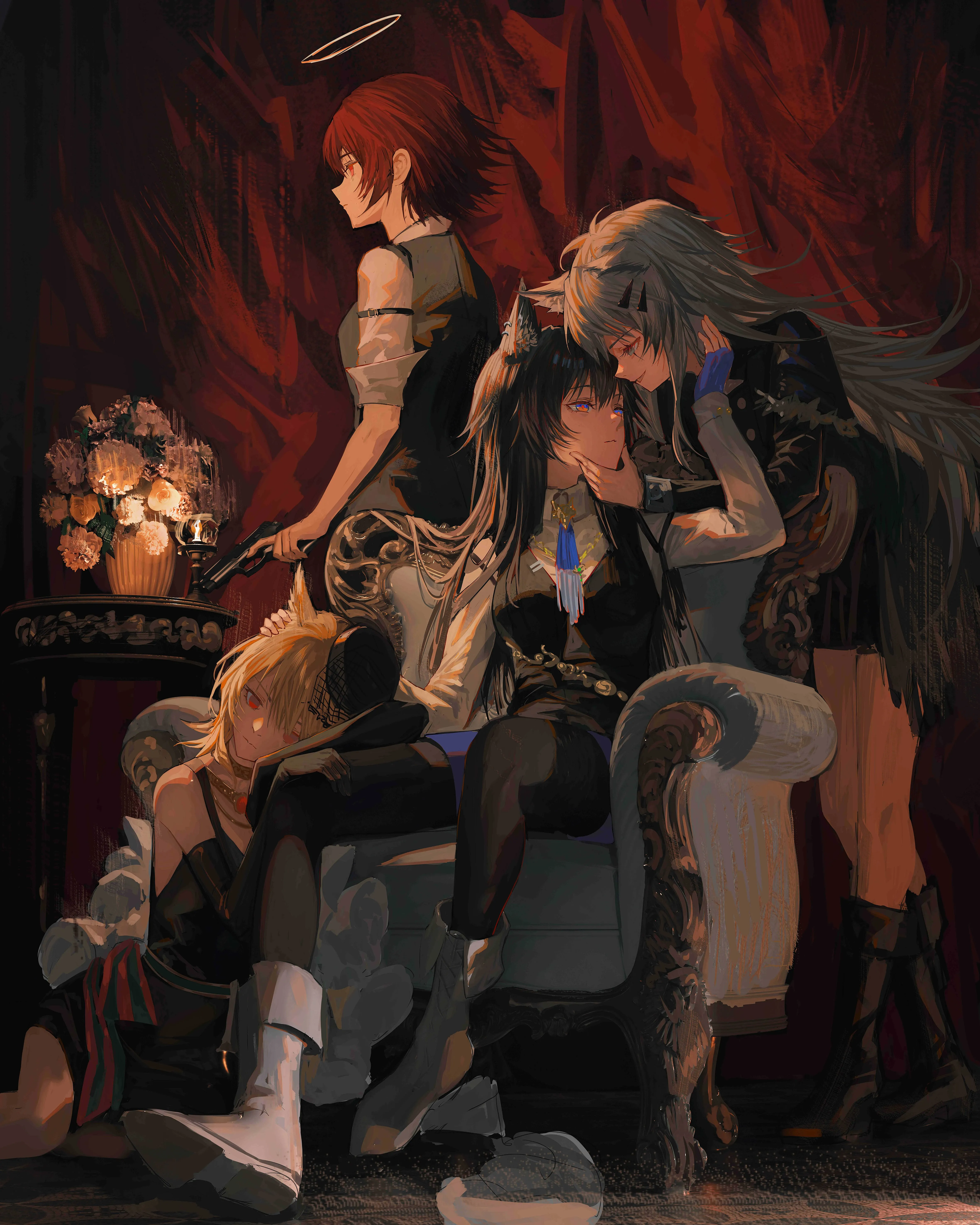 动漫 女孩 明日方舟 手机壁纸 4K壁纸