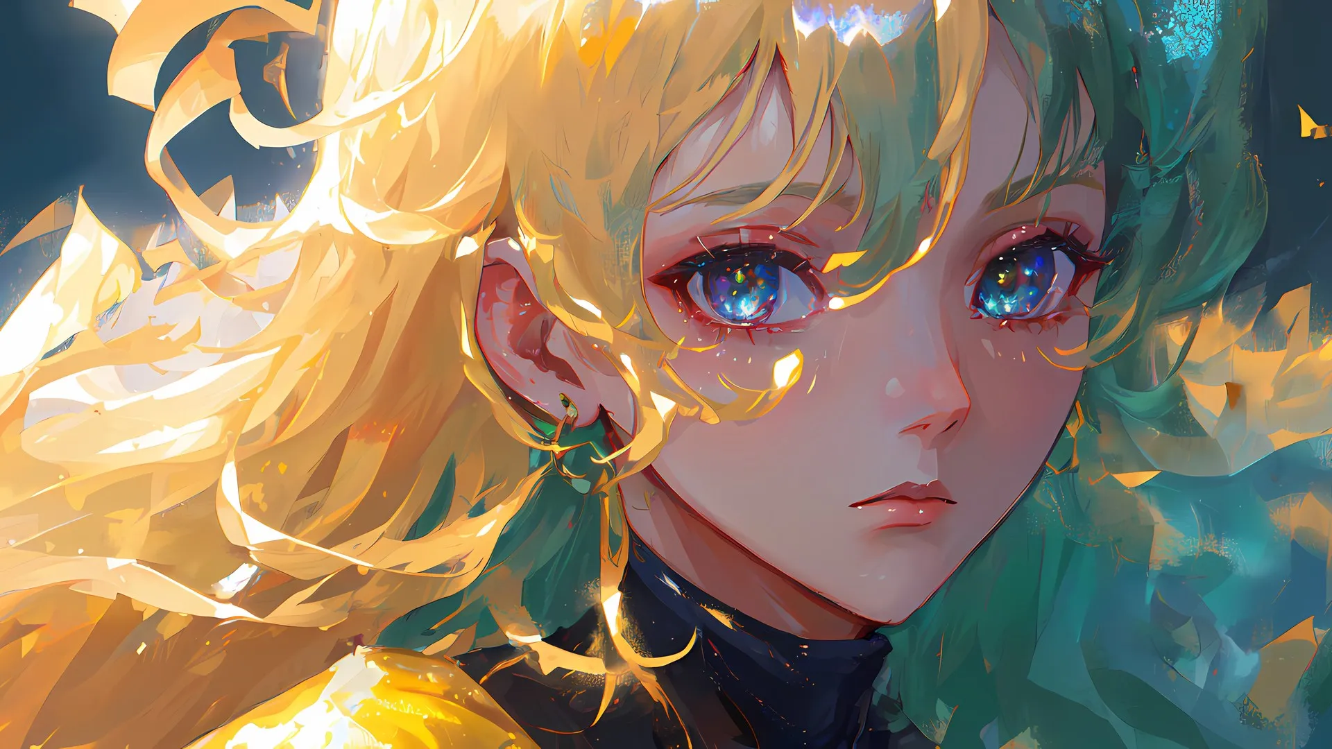 女人 长发 动漫女孩 艺术 电脑壁纸 4K壁纸