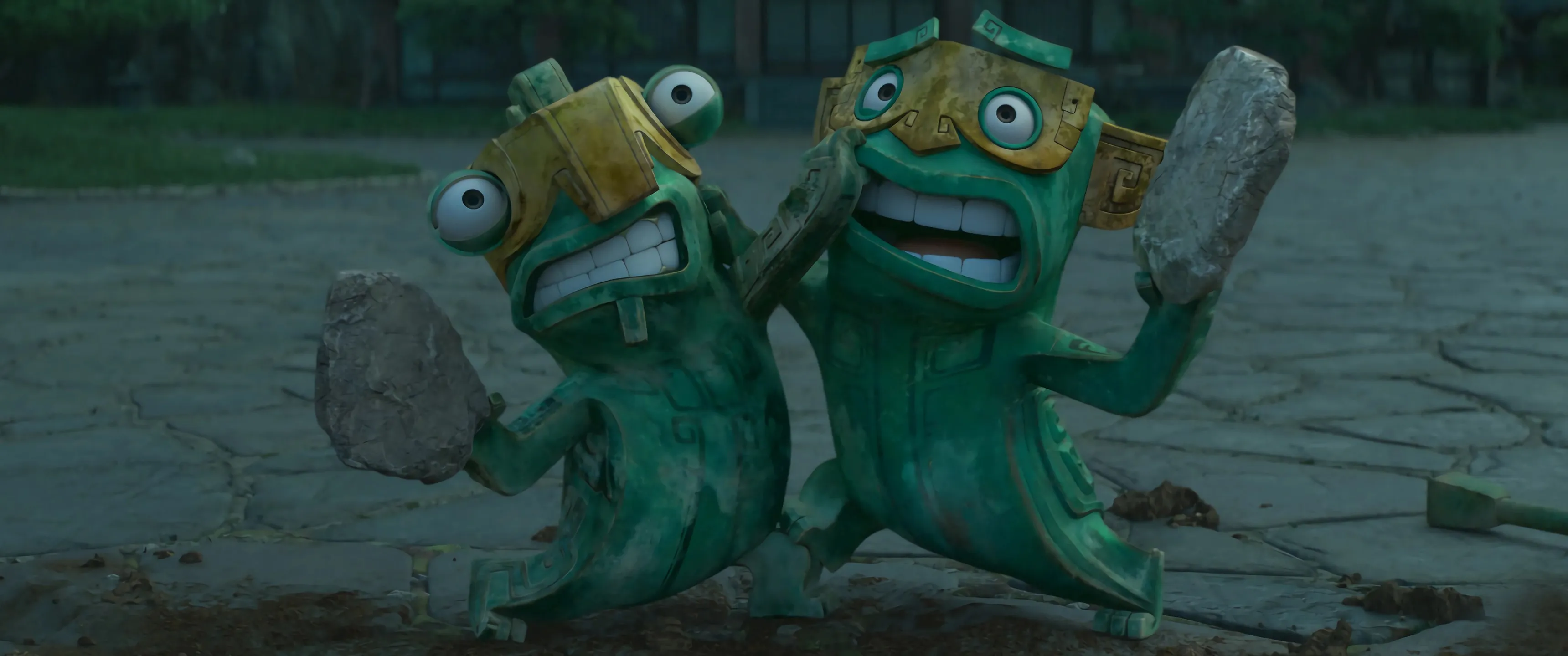 结界兽 搞笑 表情 带鱼屏 哪吒 魔童闹海 2K壁纸