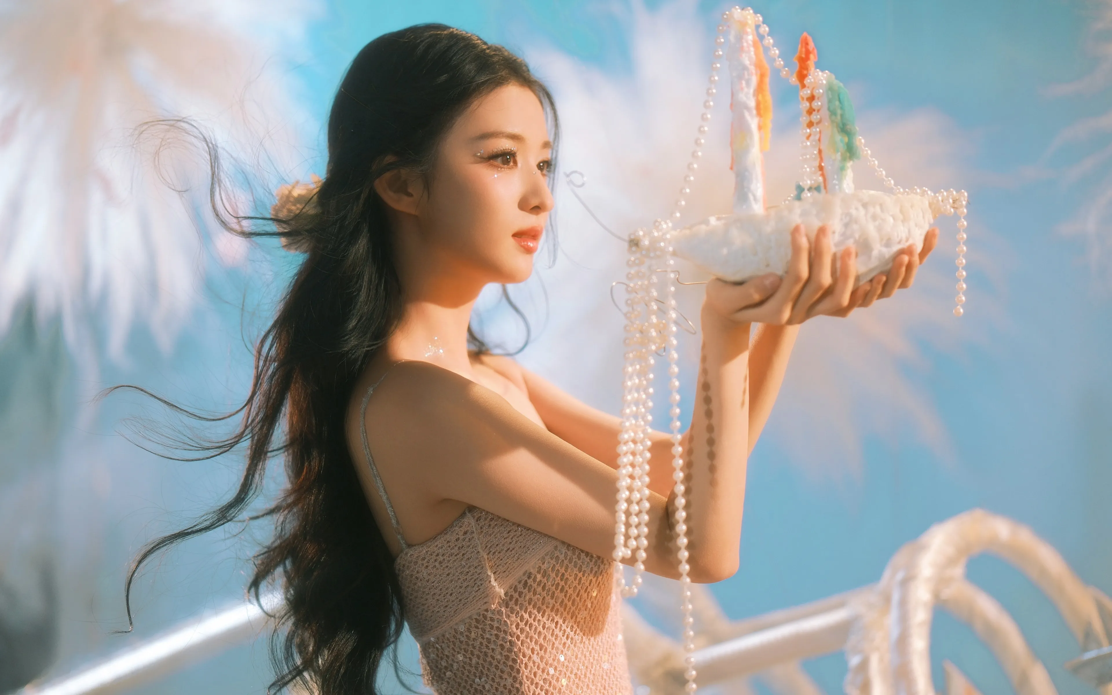 梦境 唯美 王楚然 4K 美女 4K壁纸