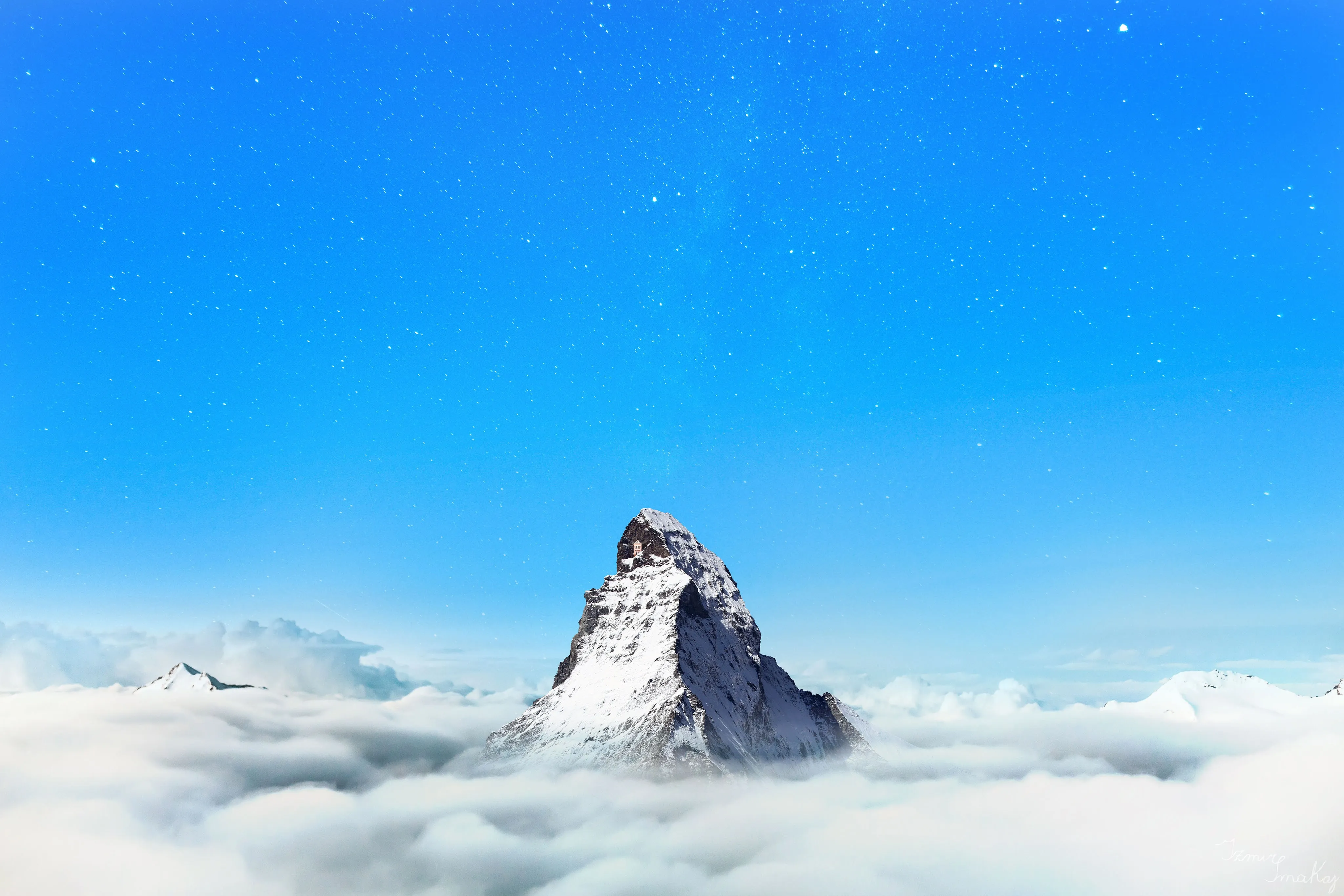 风景 云 山 天空 自然 电脑壁纸 4K壁纸