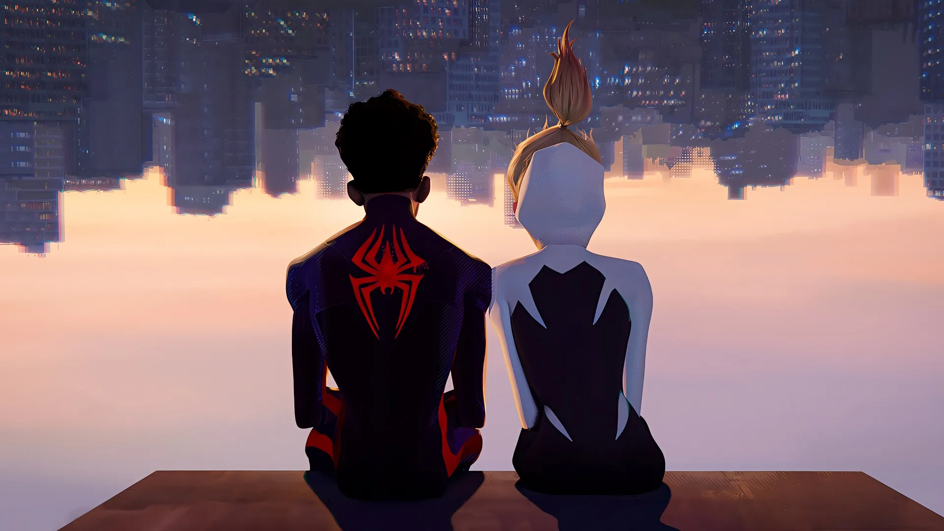 坐着 蜘蛛侠 电影剧照 电脑壁纸 8K壁纸