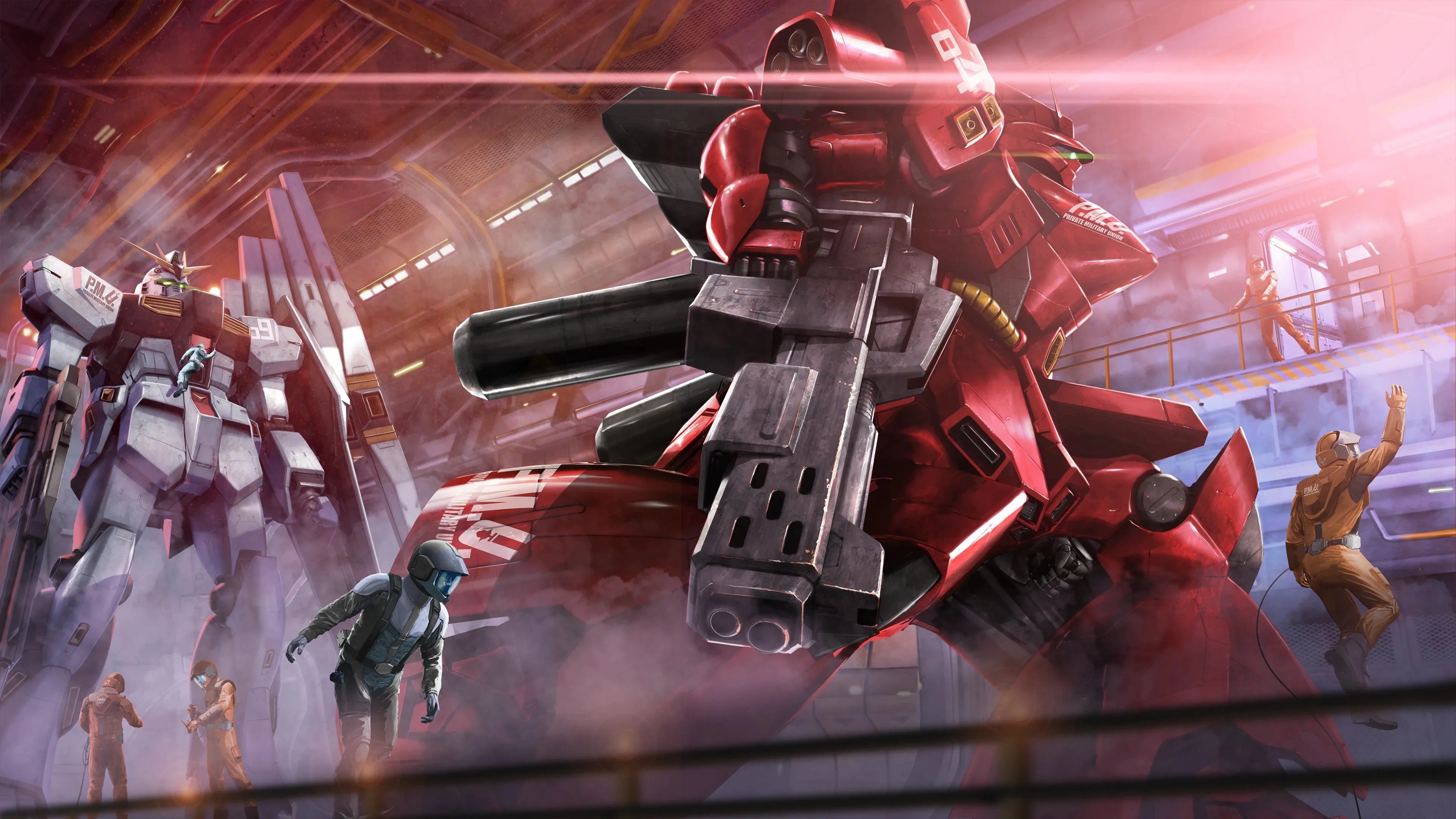 游戏 艺术 高达 机动战士 高达 机器人 泰森 电脑壁纸 4K壁纸