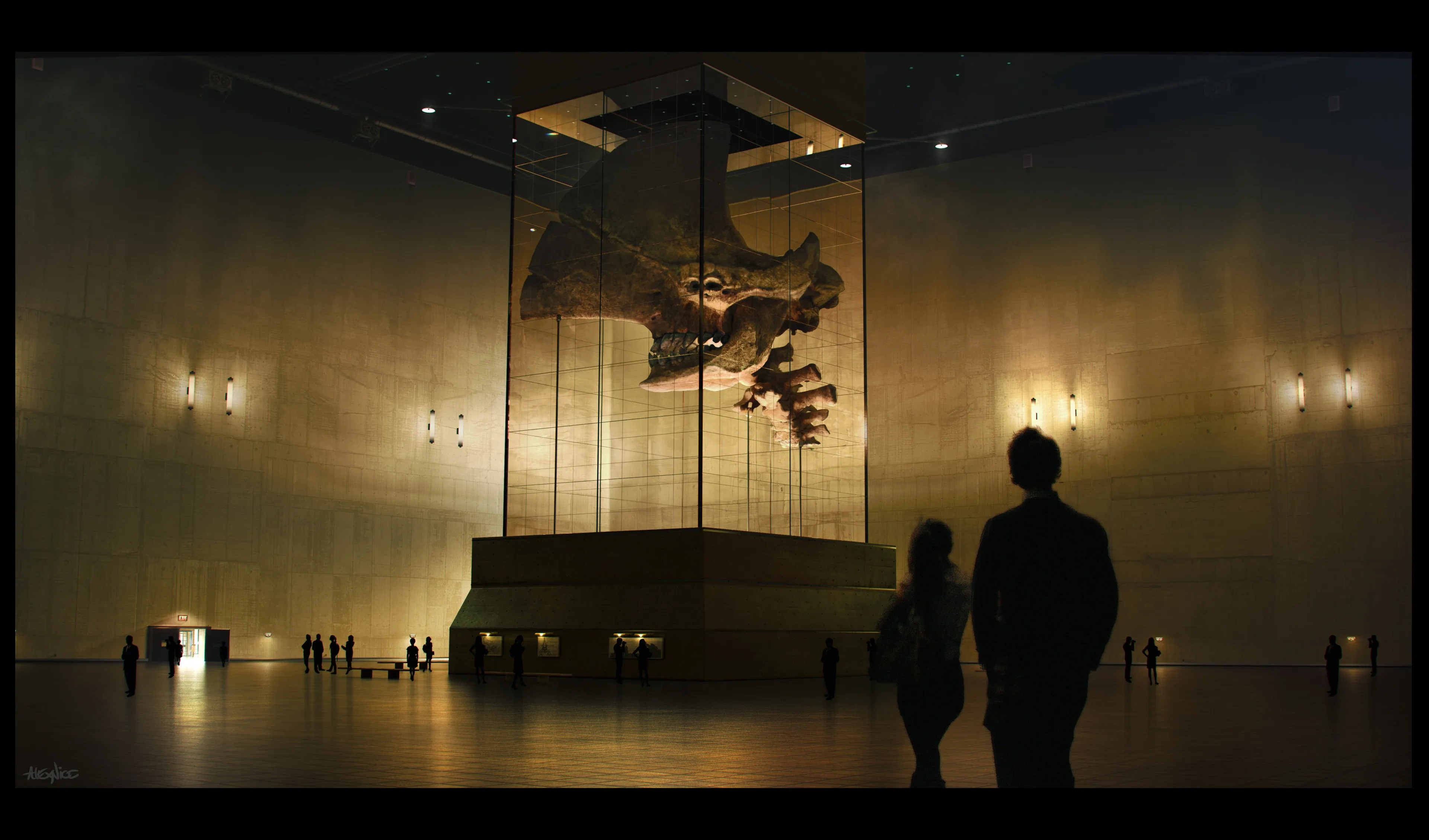 怪兽 博物馆 太平洋 环太平洋 博物馆 4K壁纸