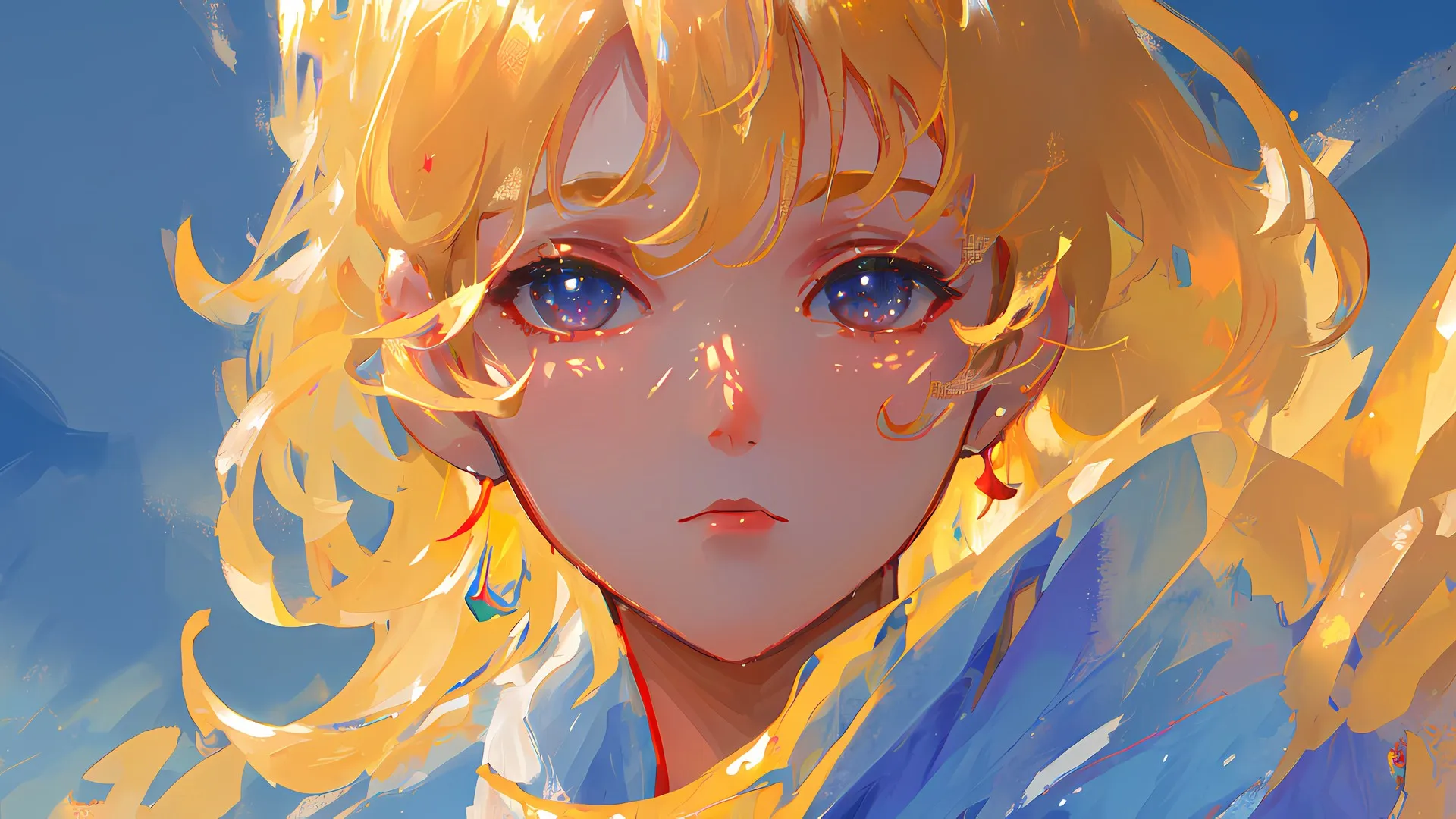 女人 长发 动漫女孩 艺术 电脑壁纸 4K壁纸