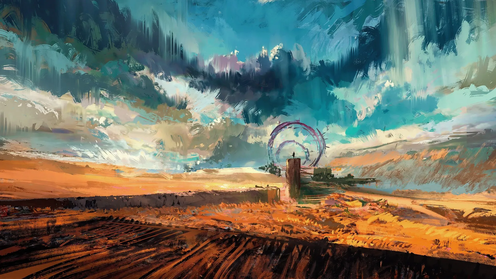 网络 科幻 AI艺术 概念艺术 赛博朋克 未来主义 奇幻艺术 电脑壁纸 4K壁纸