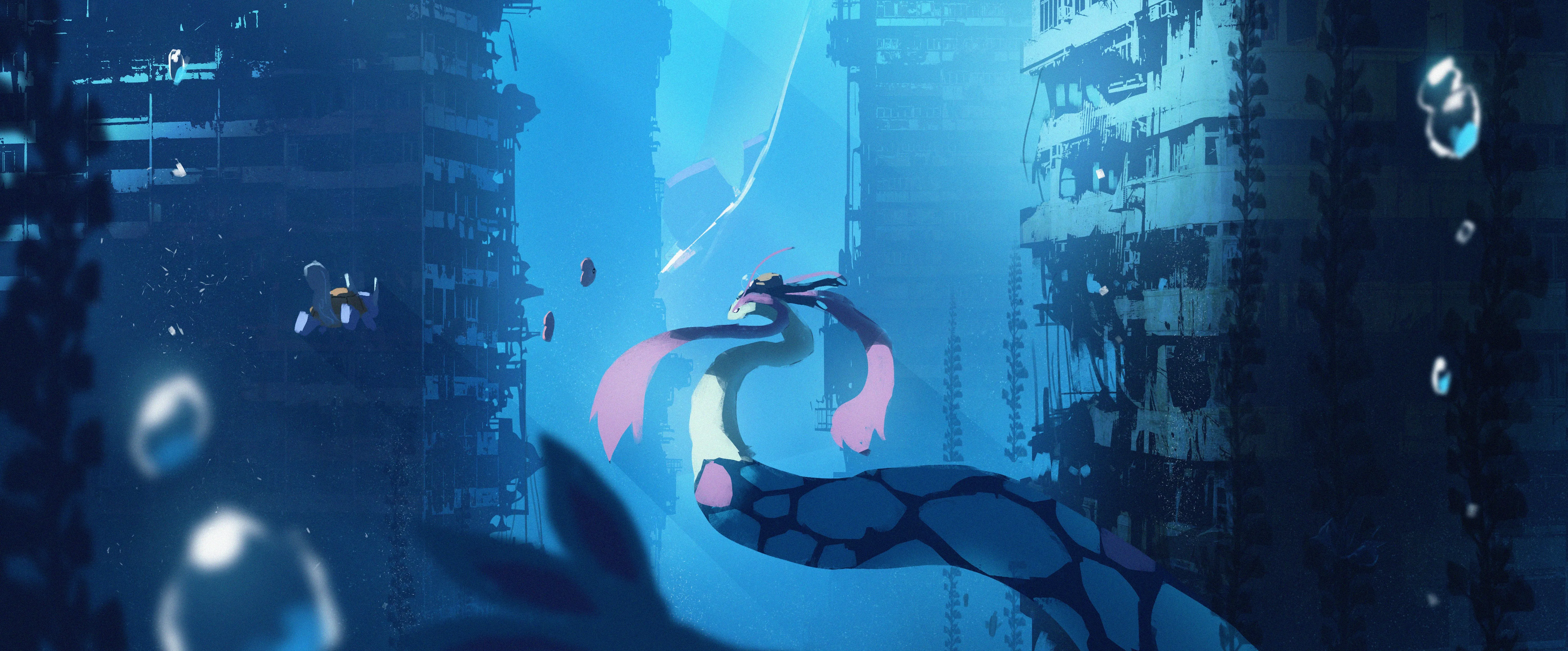 小行星 艺术家 魔兽 卢迪克 精灵宝可梦 动漫 米兰 电脑壁纸 4K壁纸