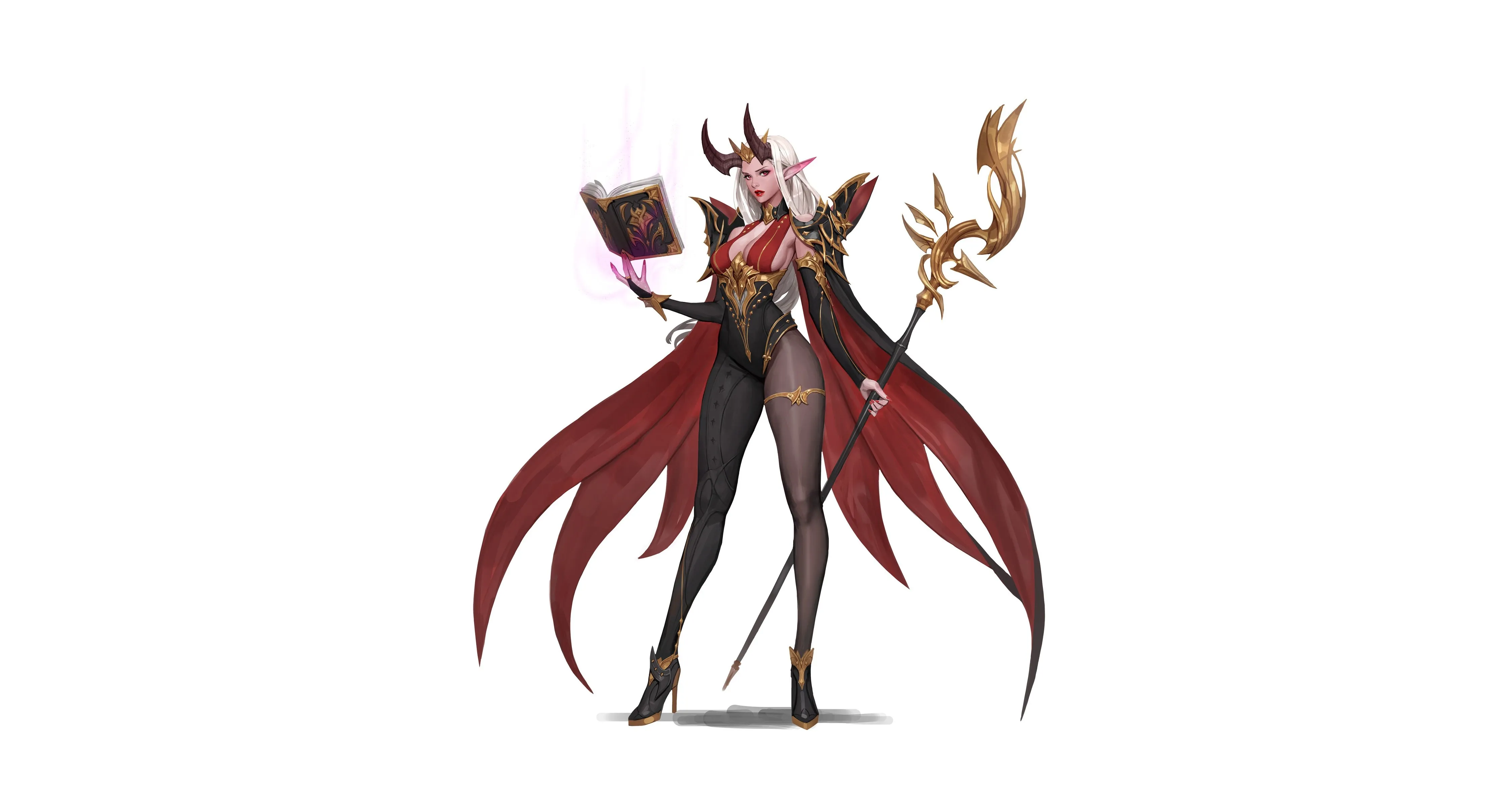 女性 原创 奇幻艺术 AI艺术 素描 插图 简单背景 白色背景 极简主义 4K壁纸