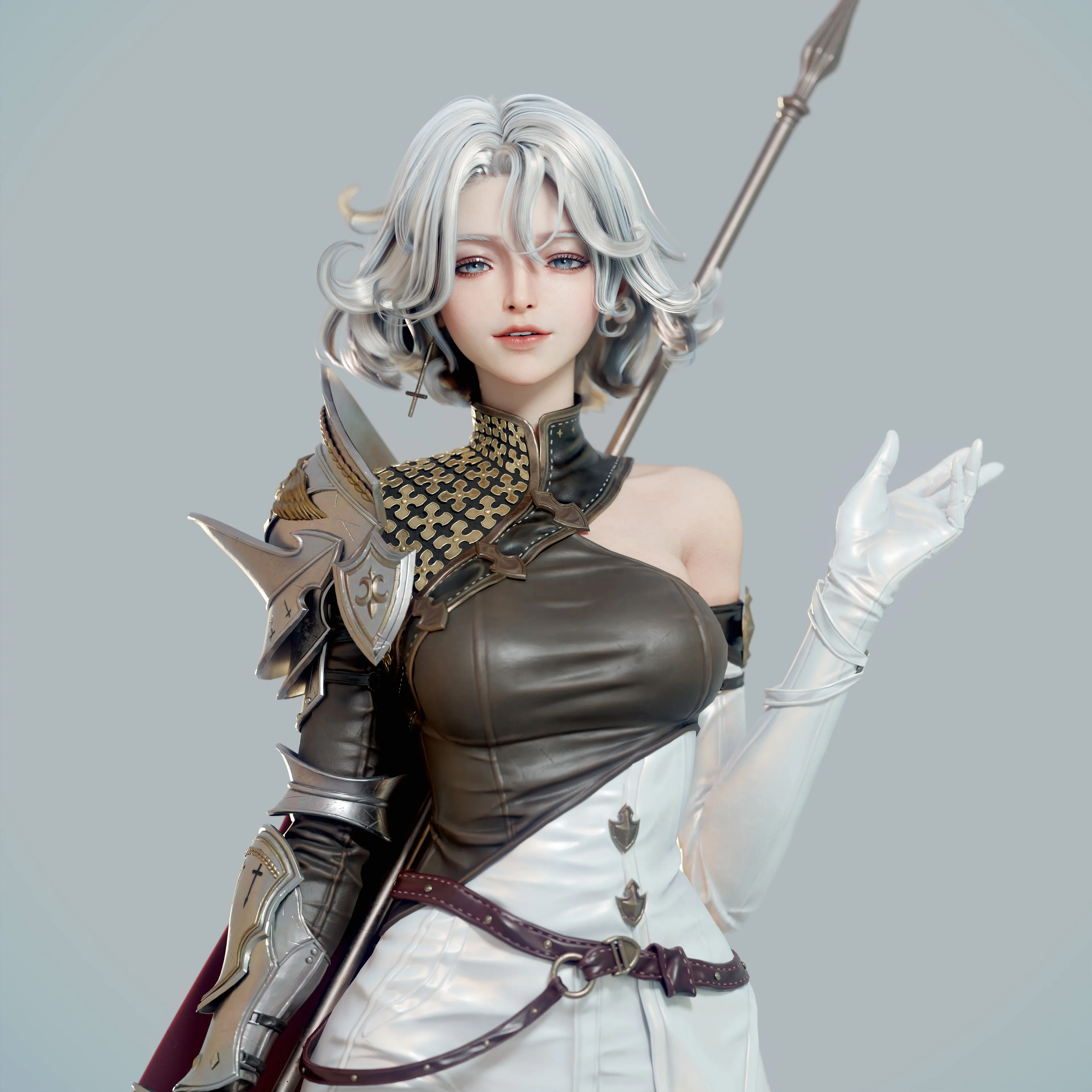 模特 动漫 女孩 AI艺术 游戏 艺术 手机壁纸 4K壁纸