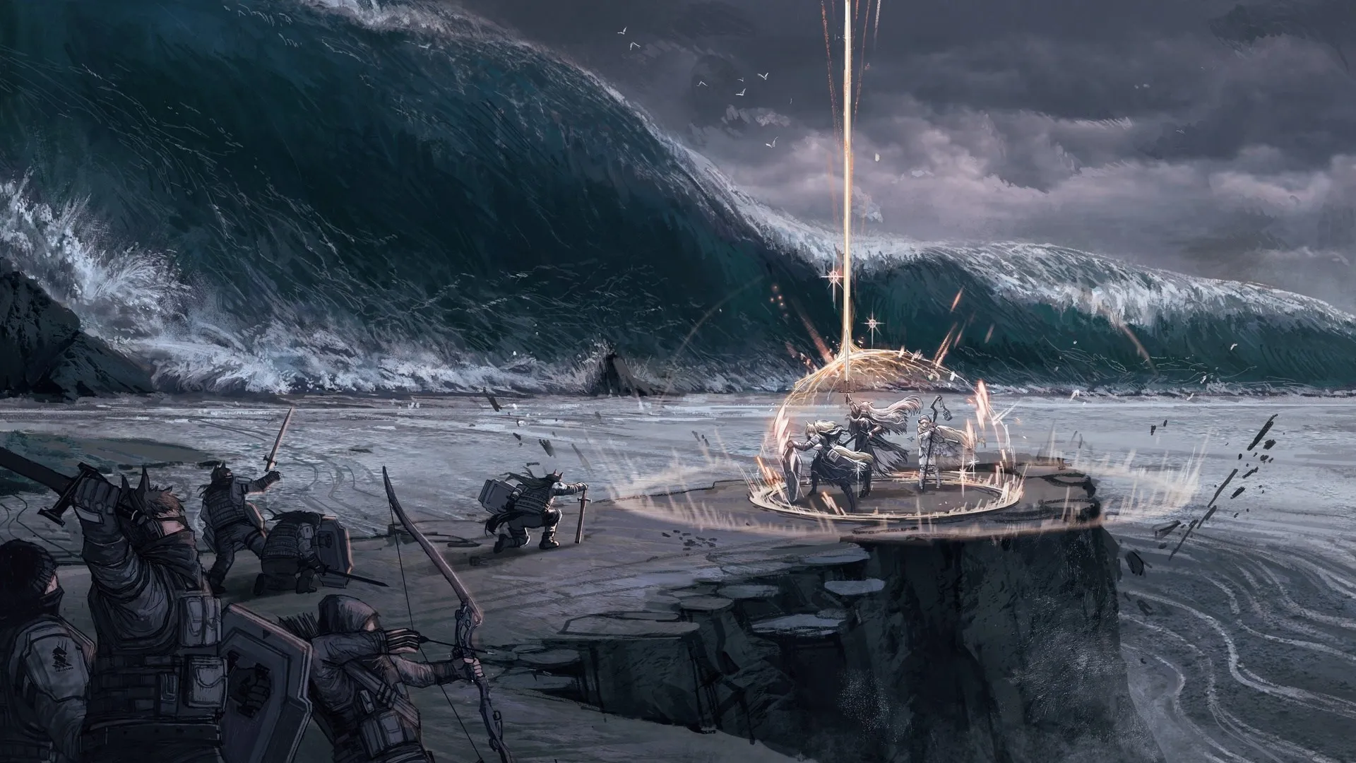 电子游戏 夜莺 神箭 闪耀 神剑 近距离 电脑壁纸 4K壁纸