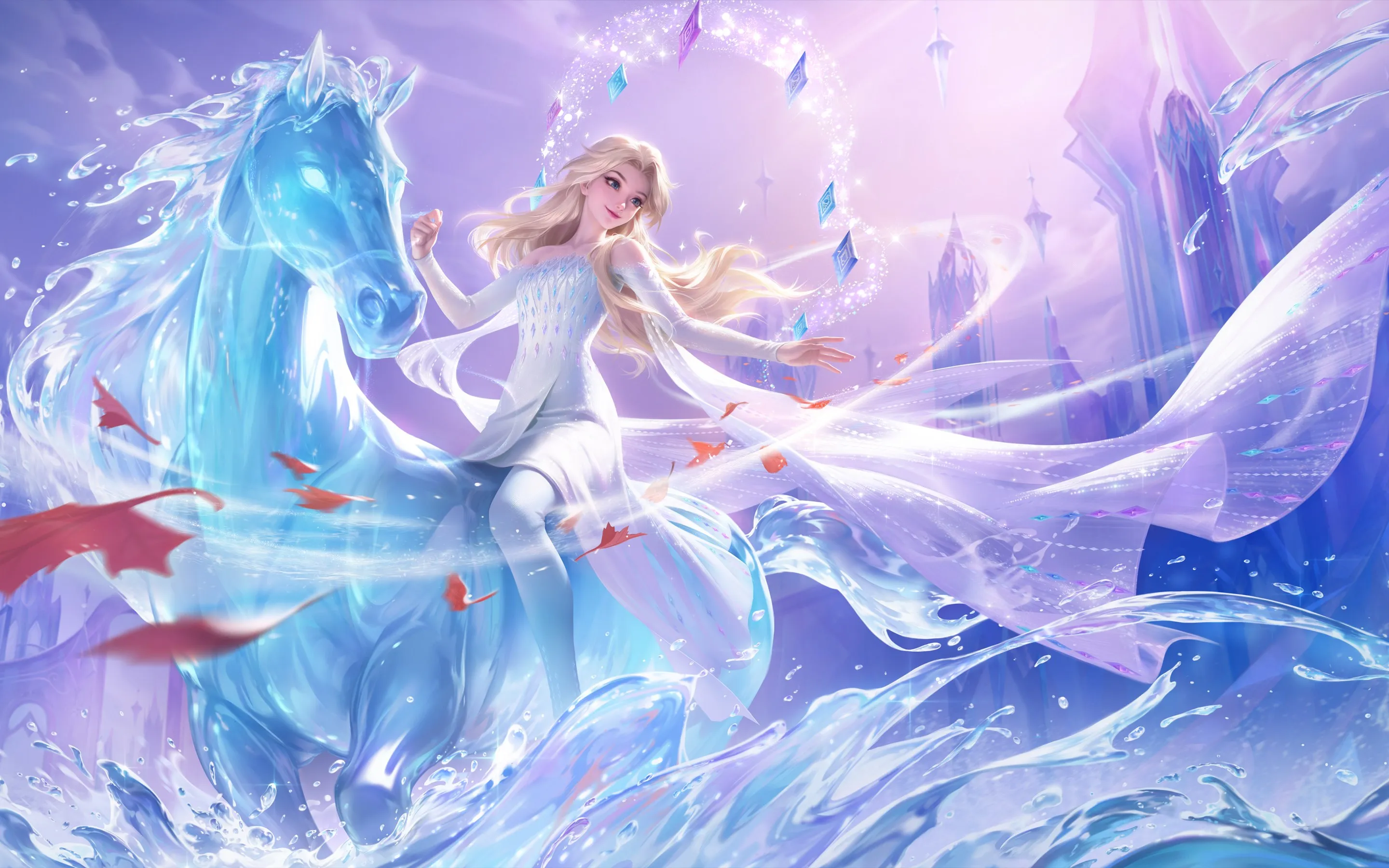 王者荣耀 甄姬 雪境奇遇 游戏 2K壁纸