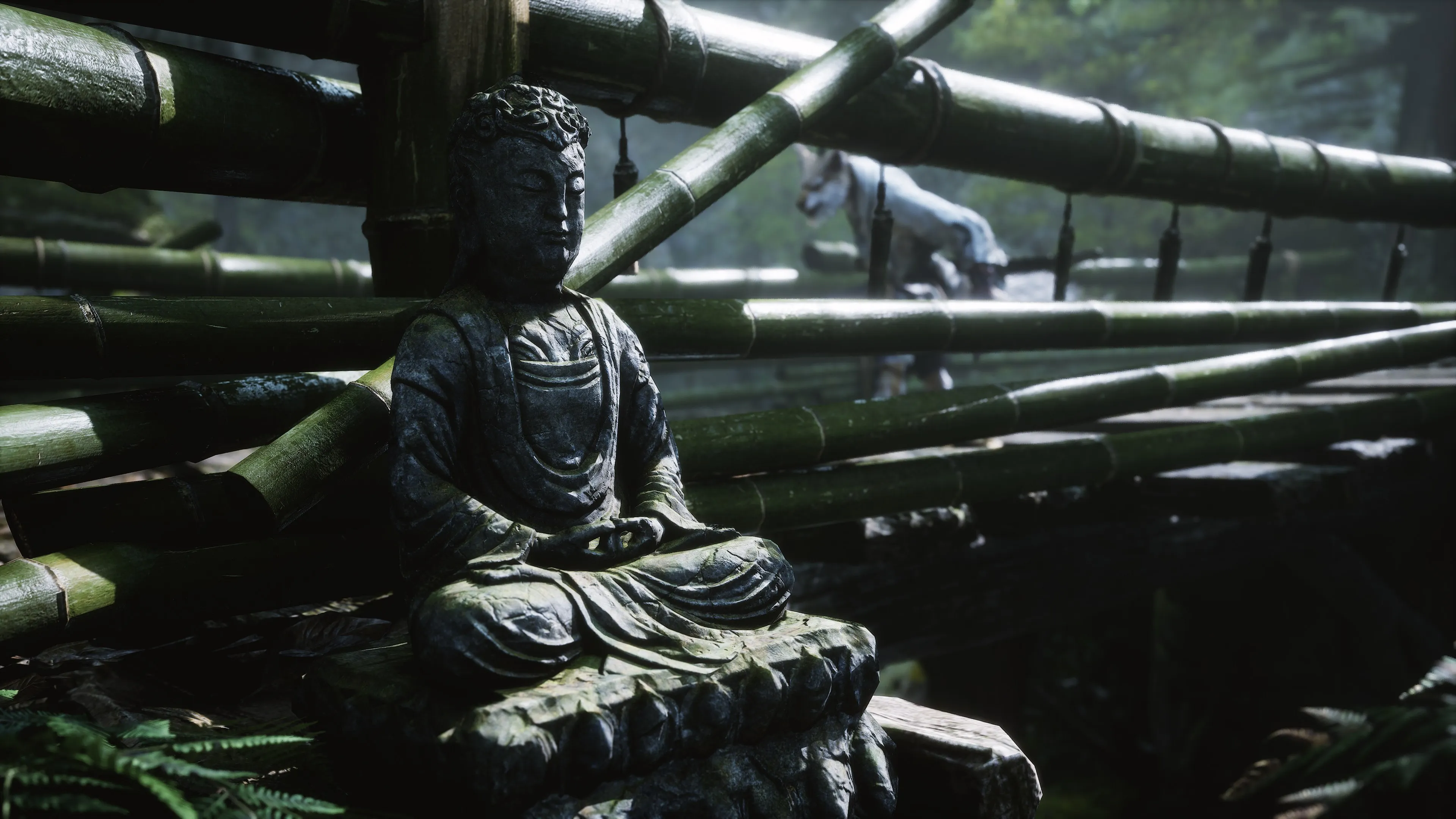 黑色神话 悟空 游戏科学 电子游戏 屏幕截图 雕塑 4K壁纸