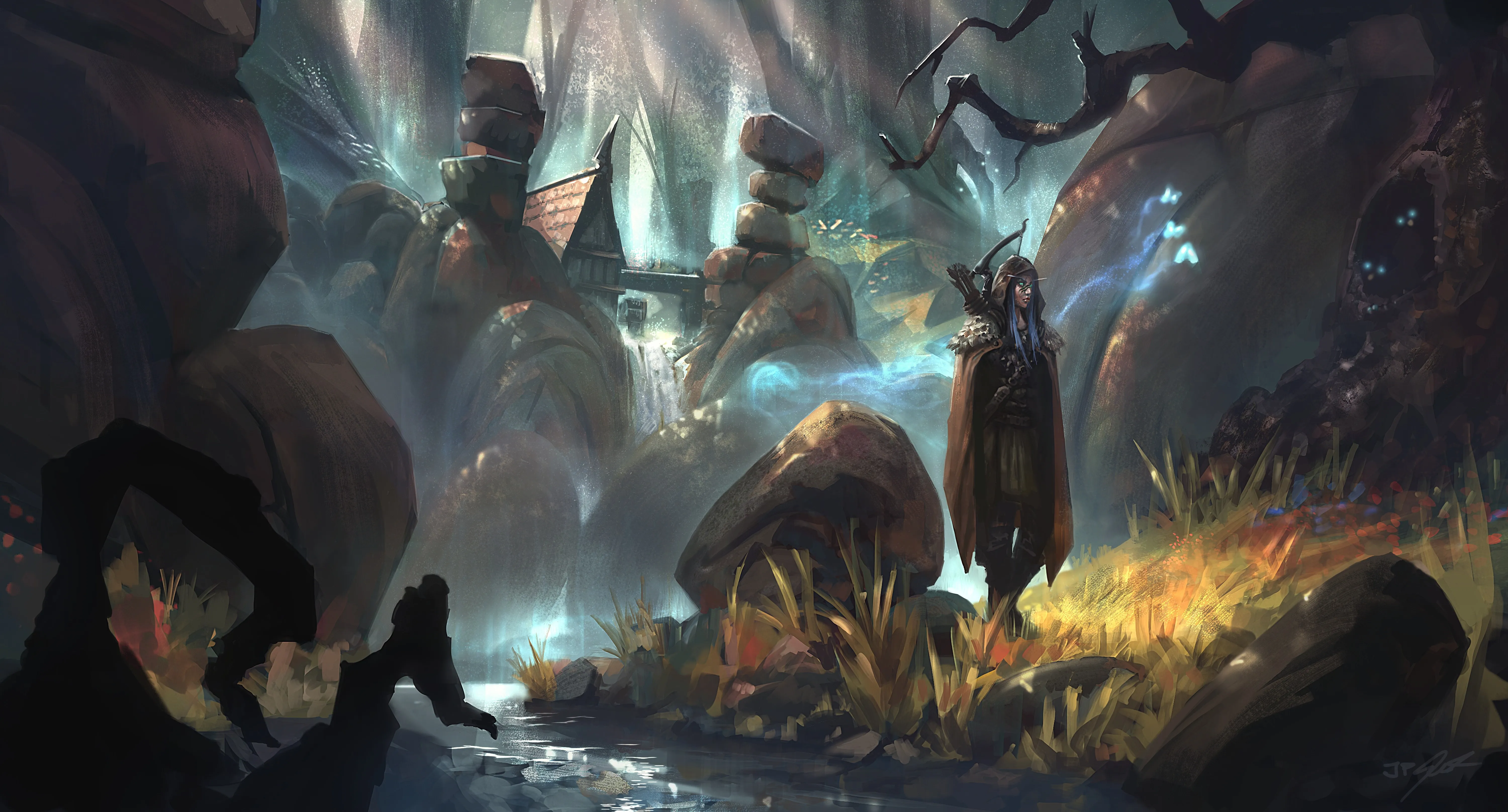 魔兽世界 暴雪娱乐 奇幻艺术 电子游戏 兽人 战争 电脑壁纸 4K壁纸