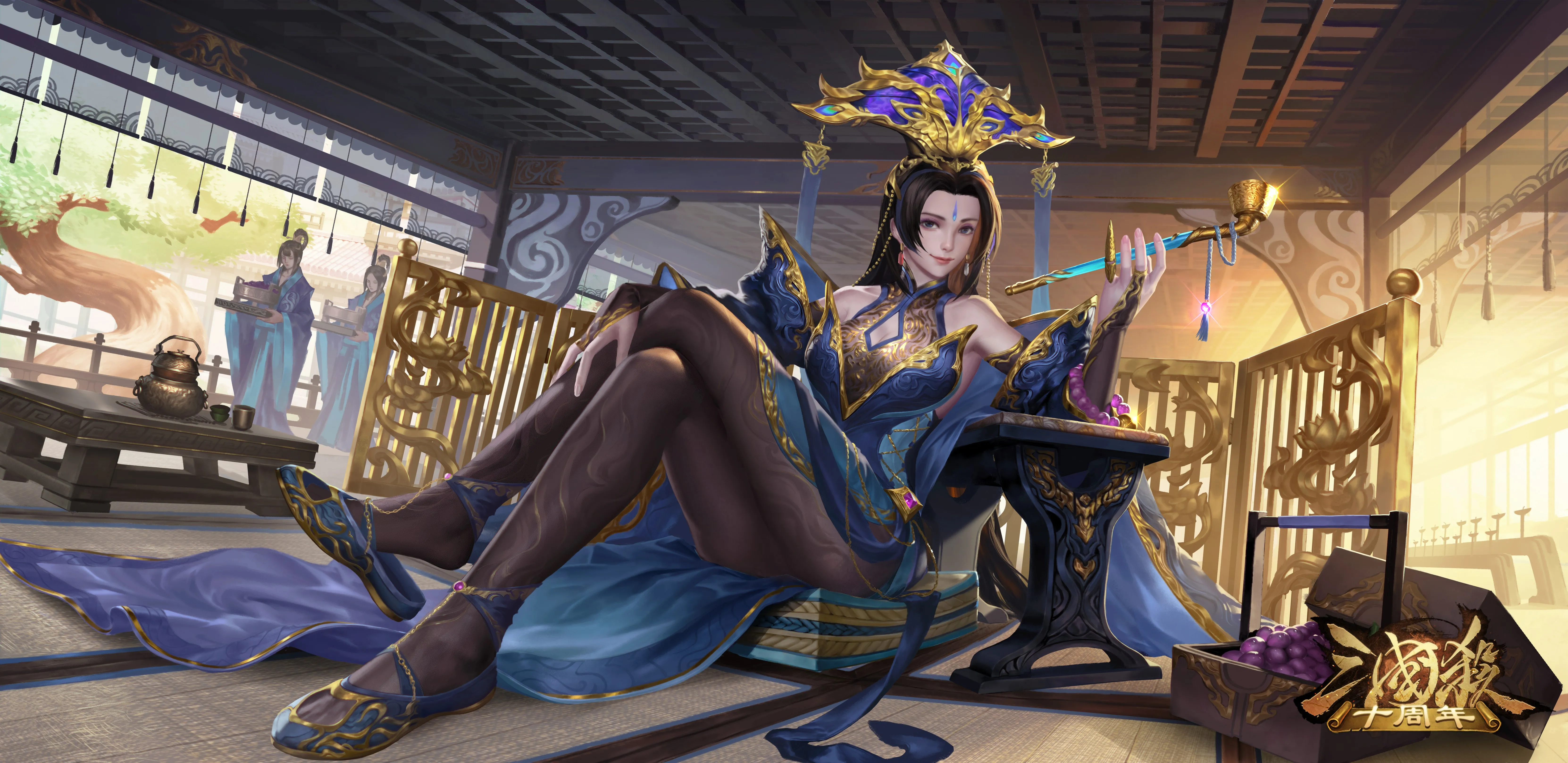 游戏CG 角色 游戏 艺术 女孩 三国杀 电脑壁纸 4K壁纸